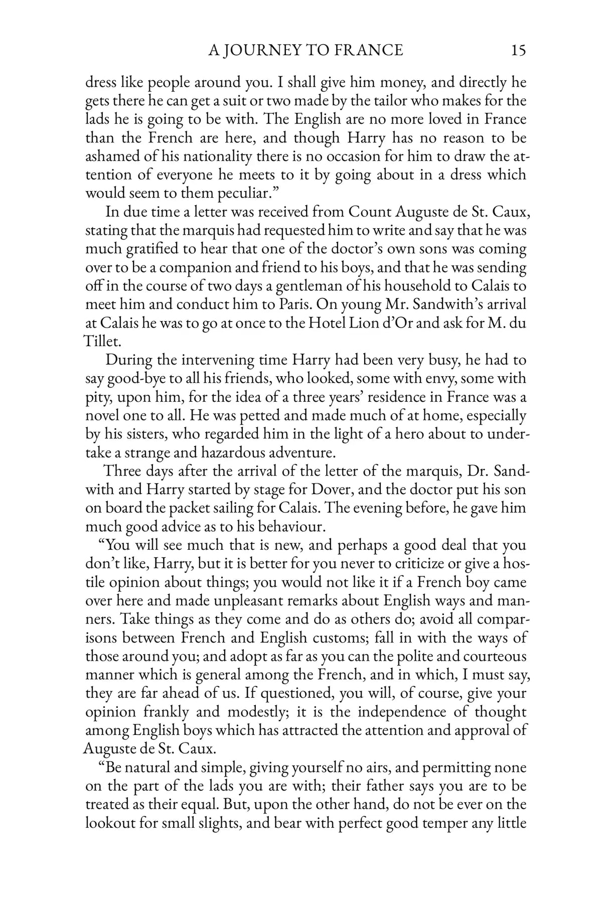 In the Reign of Terror by G. A. Henty — story page 15