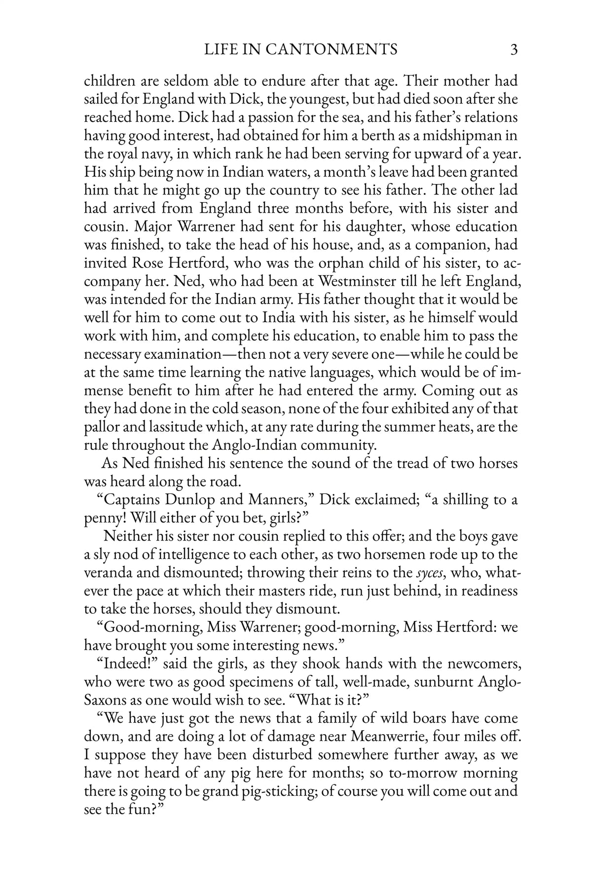 In Times of Peril by G. A. Henty — story page 3
