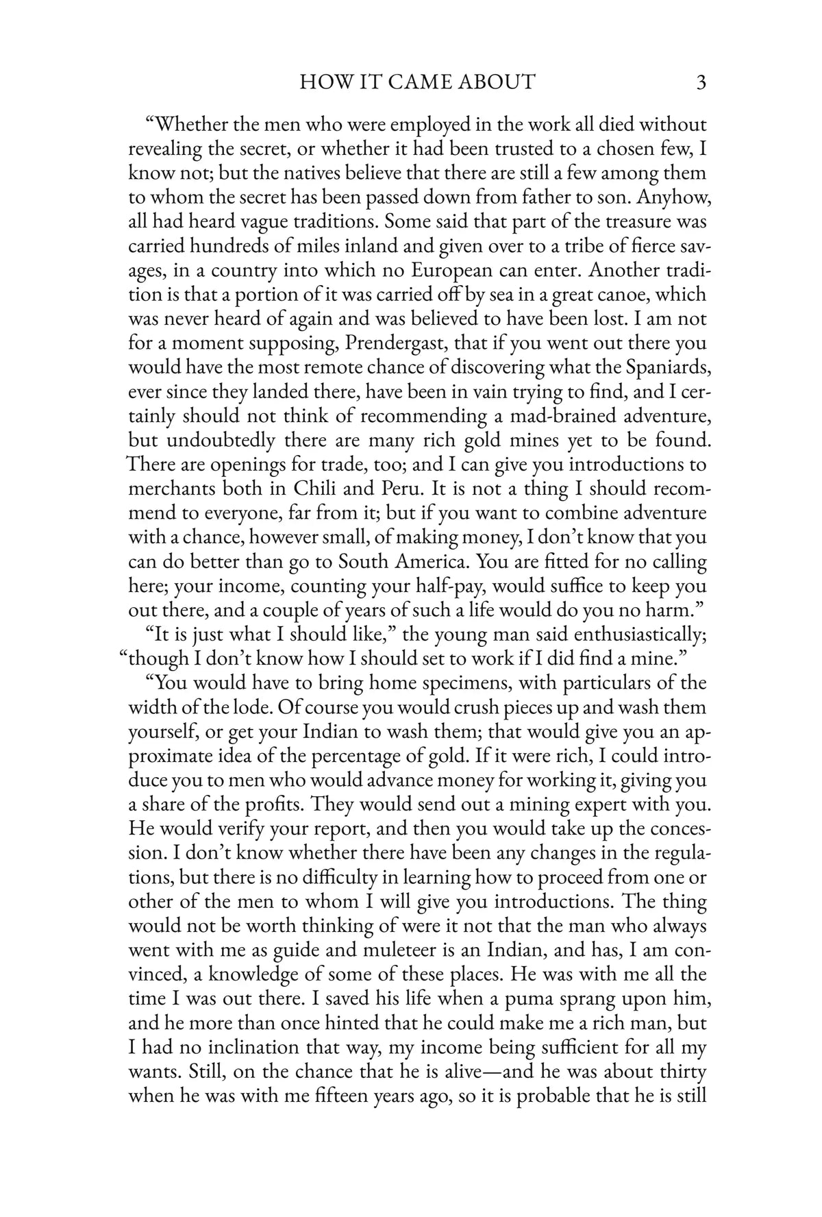 The Treasure of the Incas — story page 3