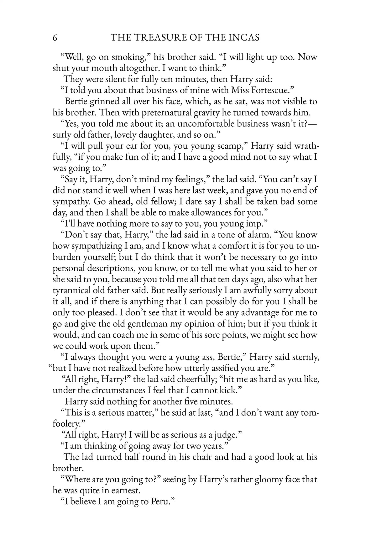 The Treasure of the Incas — story page 6