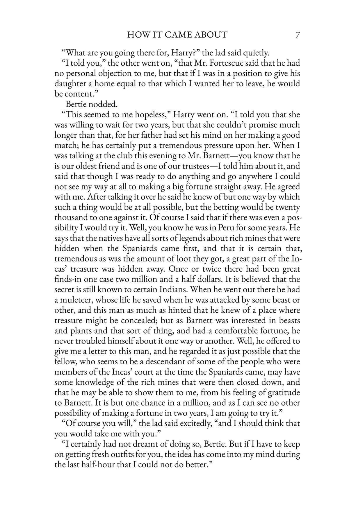 The Treasure of the Incas — story page 7