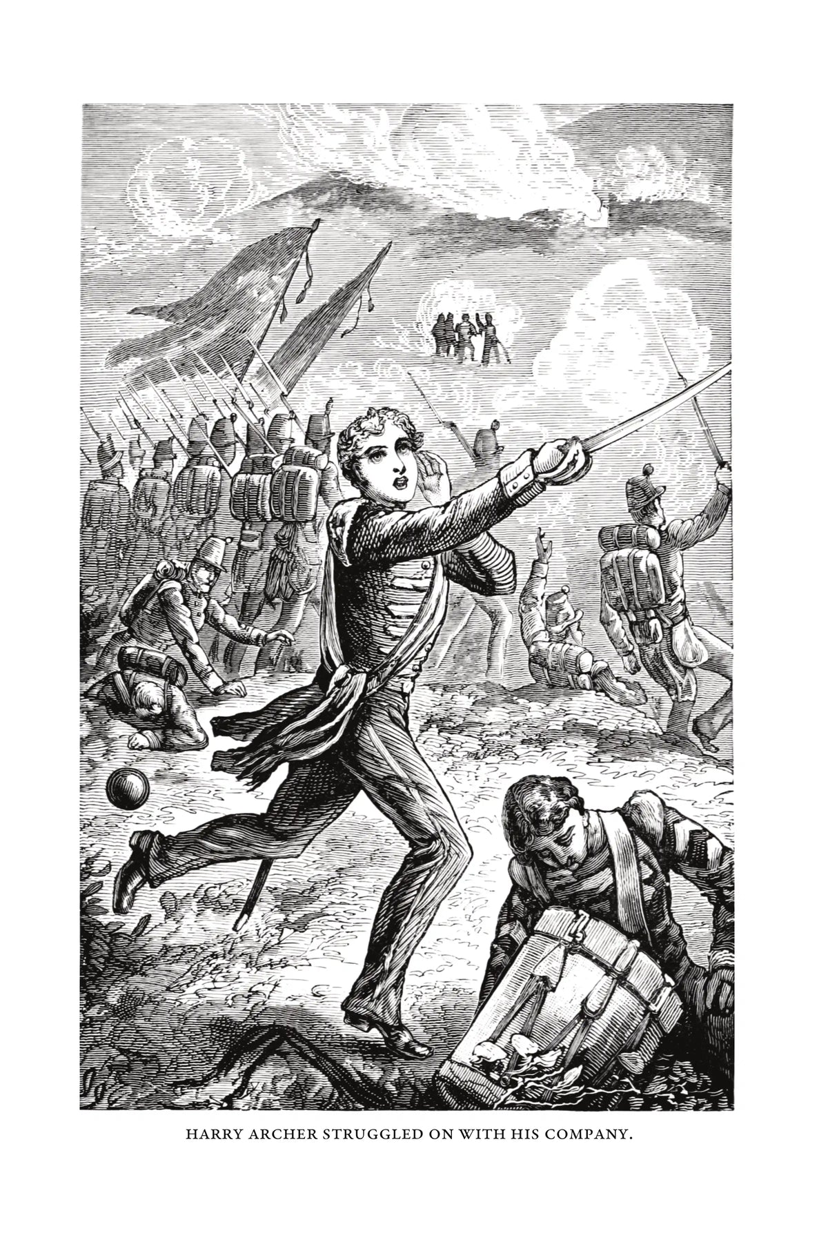 Jack Archer by G. A. Henty — frontispiece