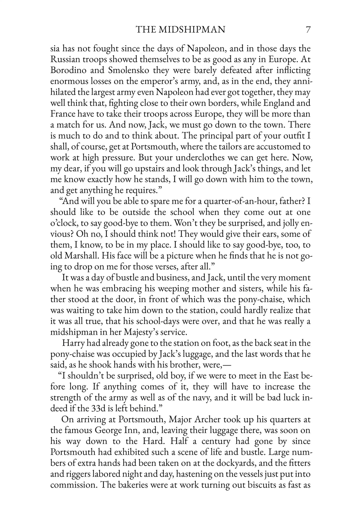 Jack Archer by G. A. Henty — story page 7