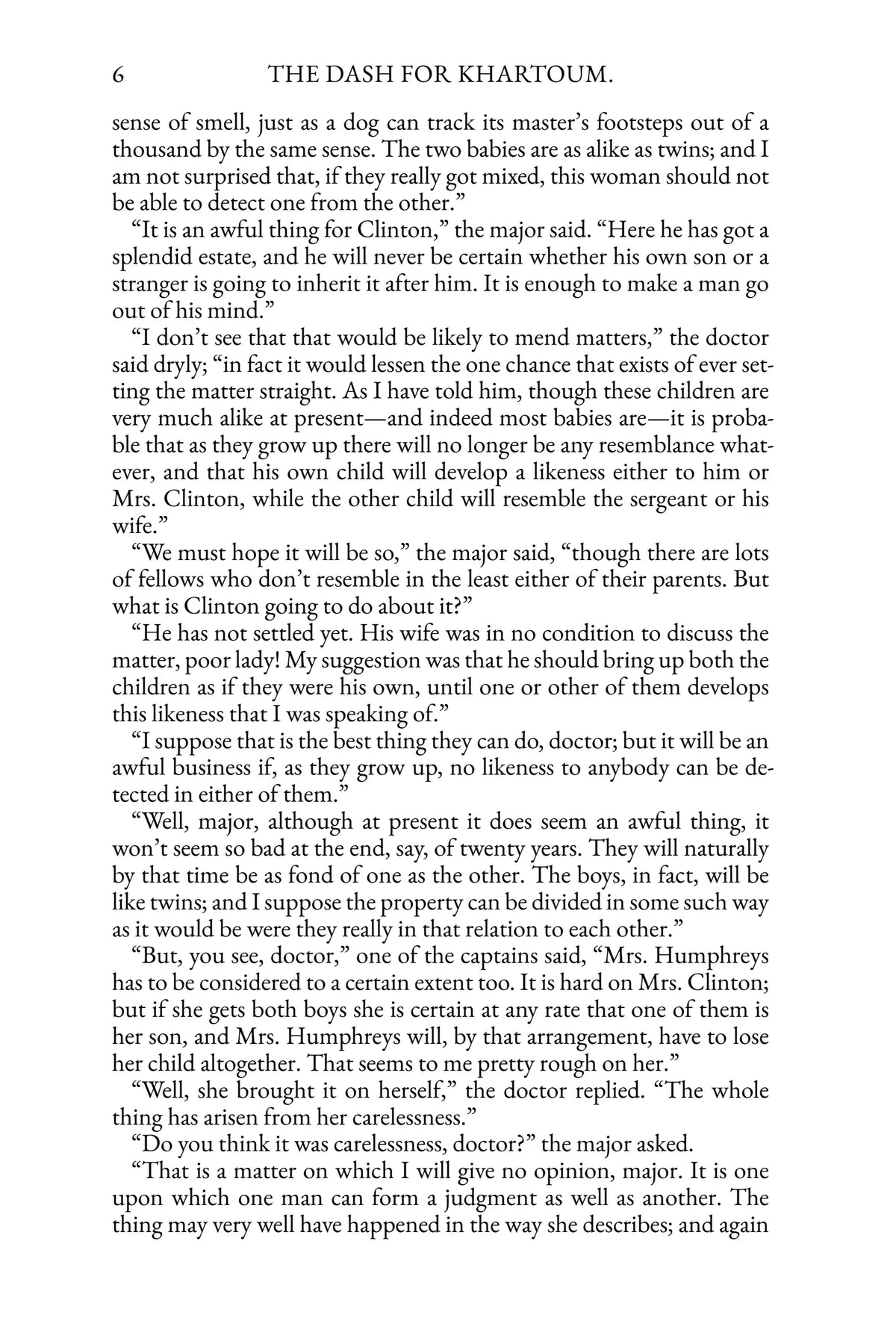 The Dash for Khartoum — story page 6