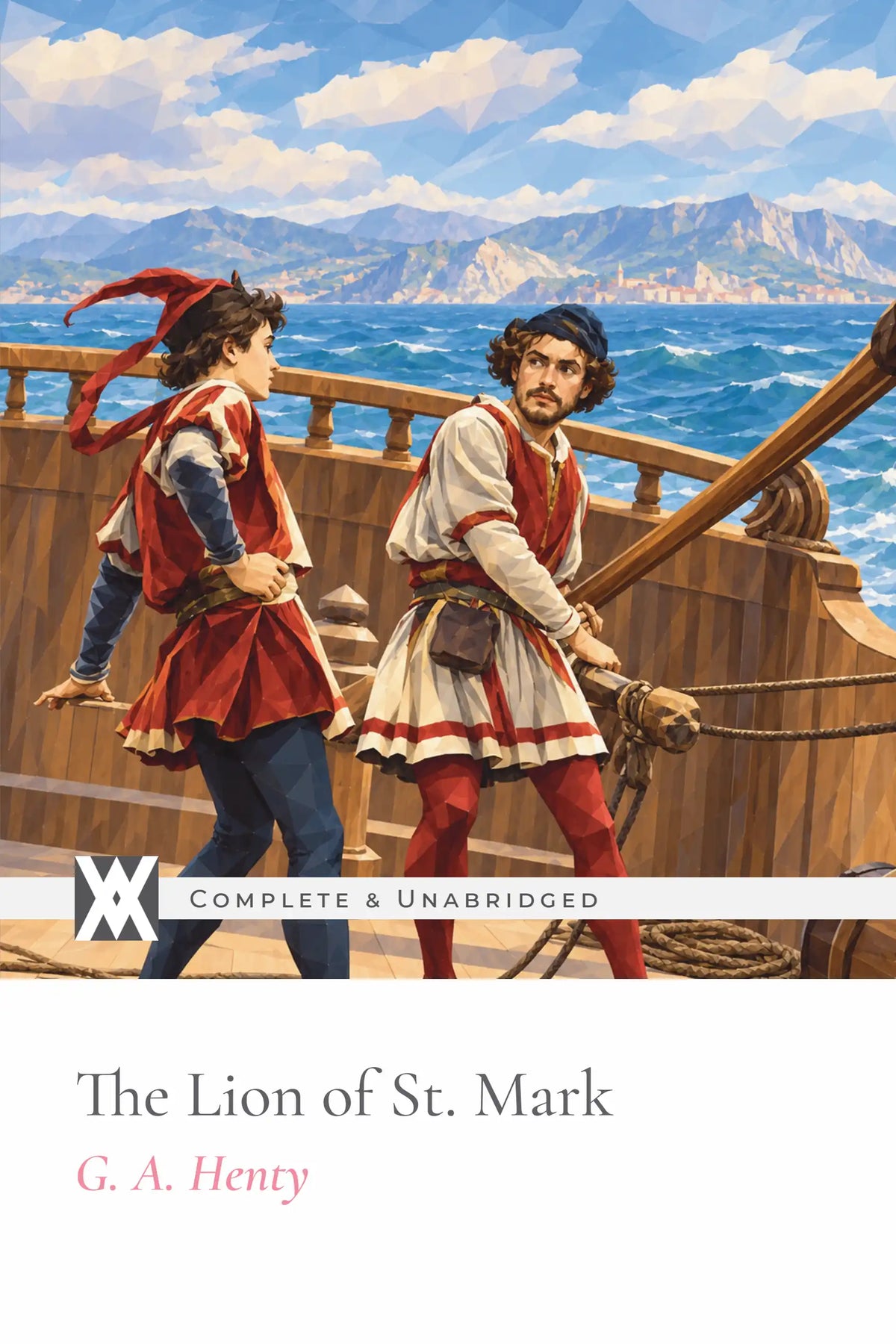 The Lion of St. Mark by G. A. Henty — front cover