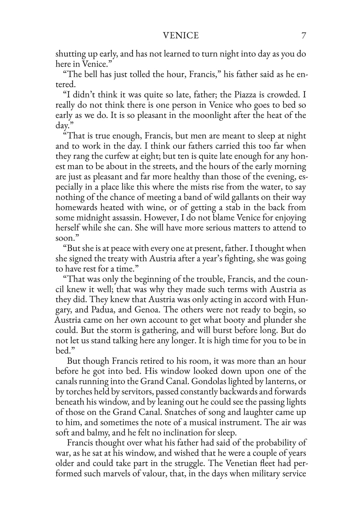 The Lion of St. Mark — story page 7