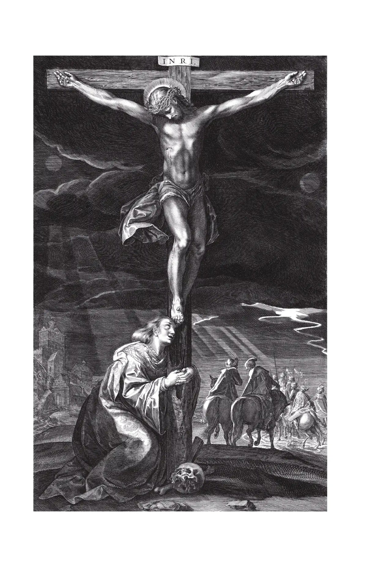 Luther’s Small Catechism — Crucifixion frontispiece