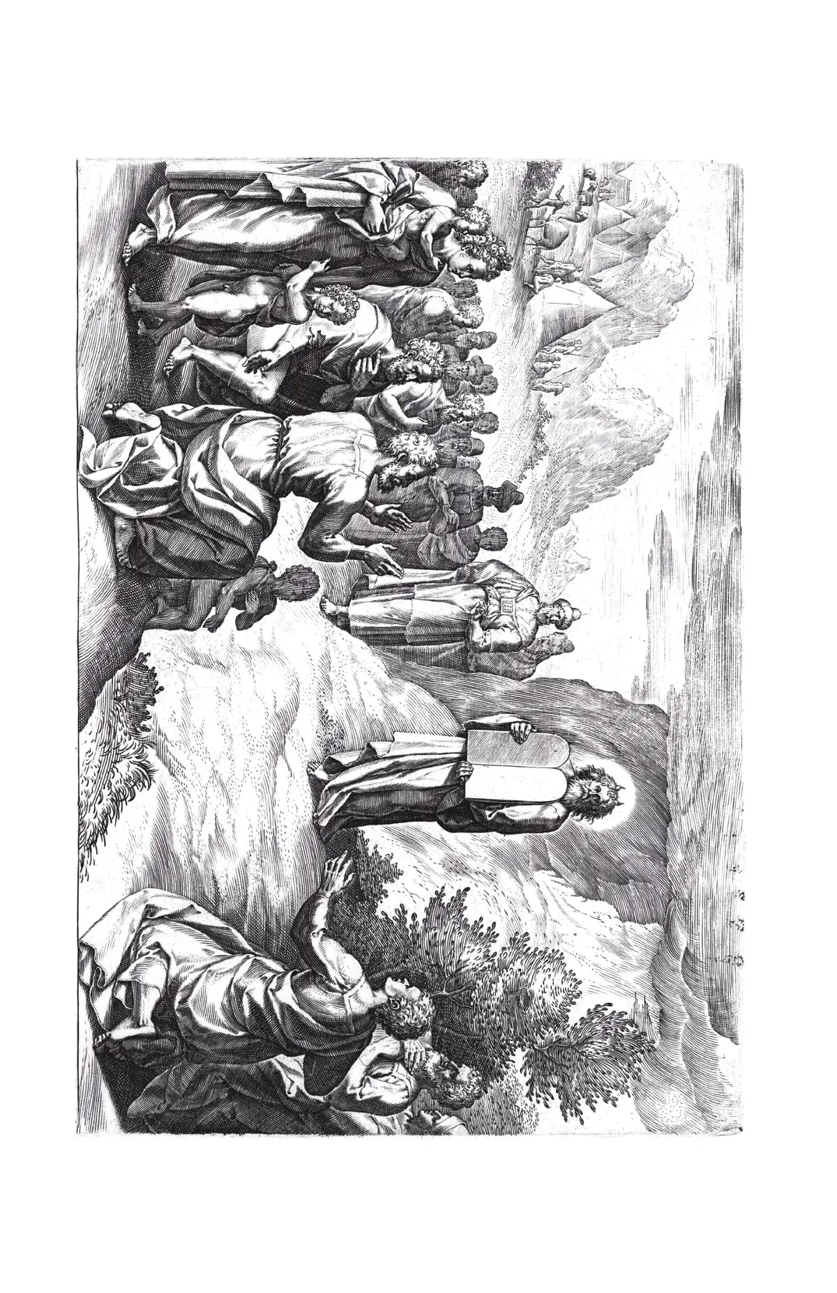 Luther’s Small Catechism — Illustration preceding The Ten Commandments