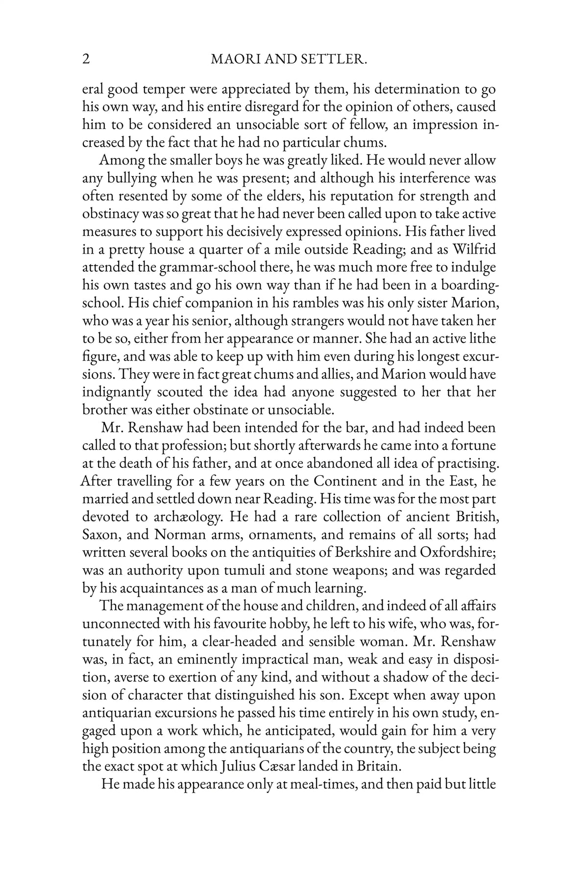 Maori and Settler by G. A. Henty — story page 2