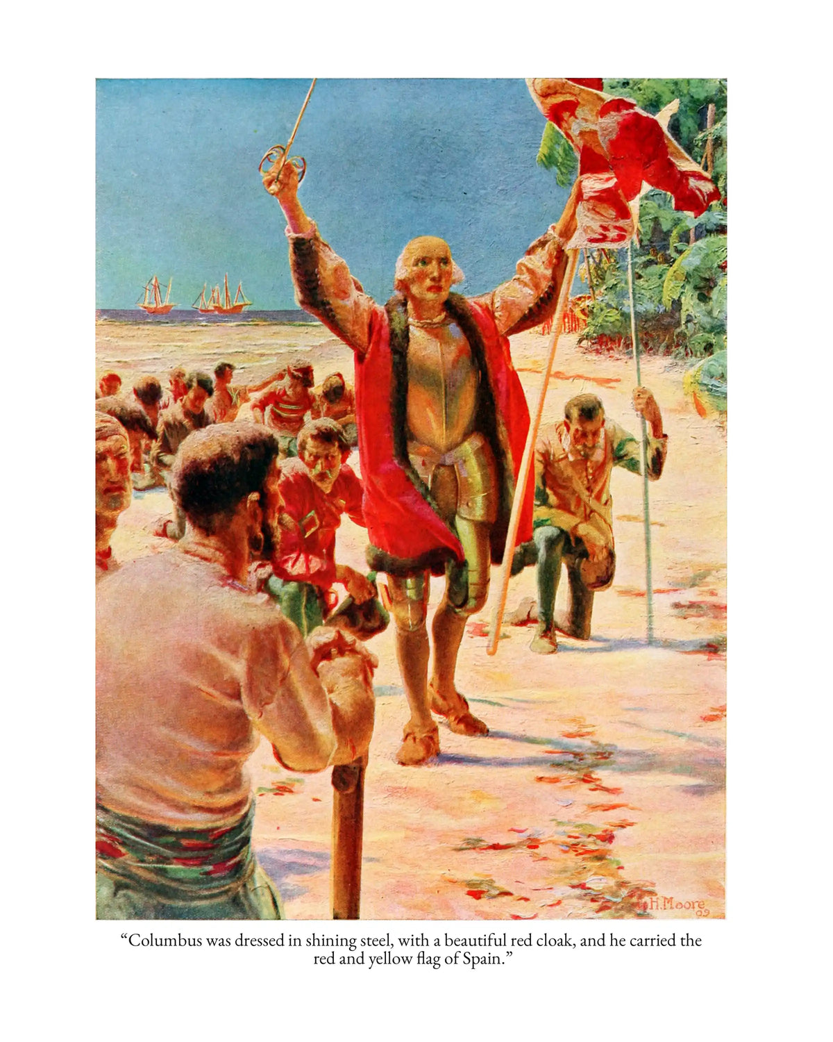The Men Who Found America — frontispiece