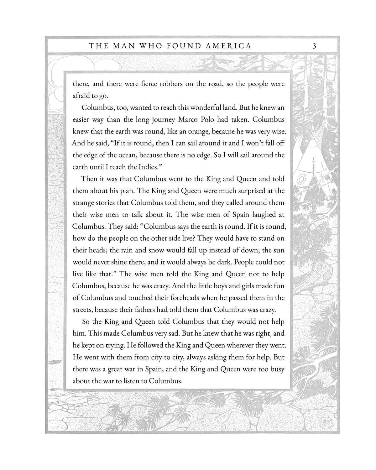 The Men Who Found America — story page 3