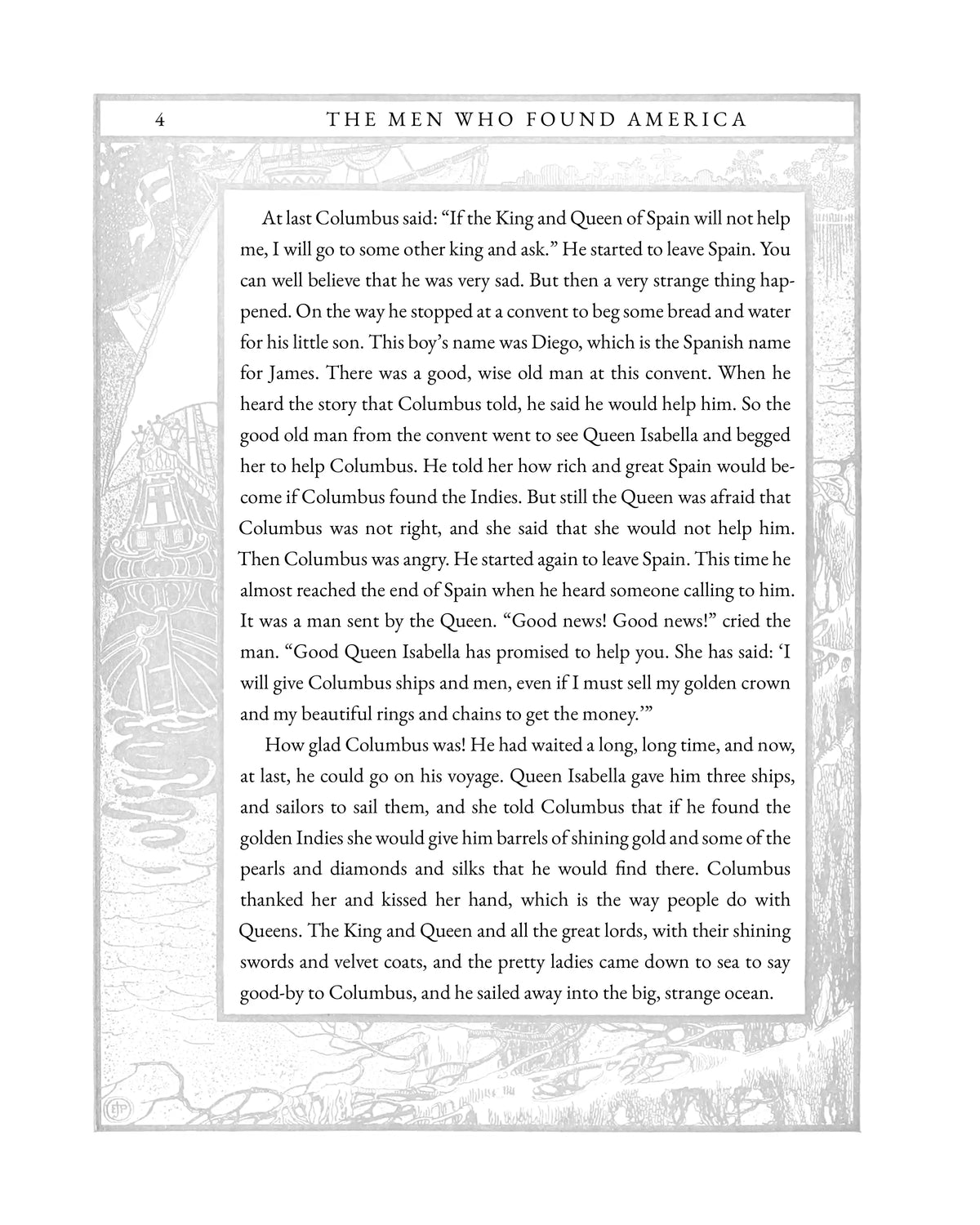 The Men Who Found America — story page 4