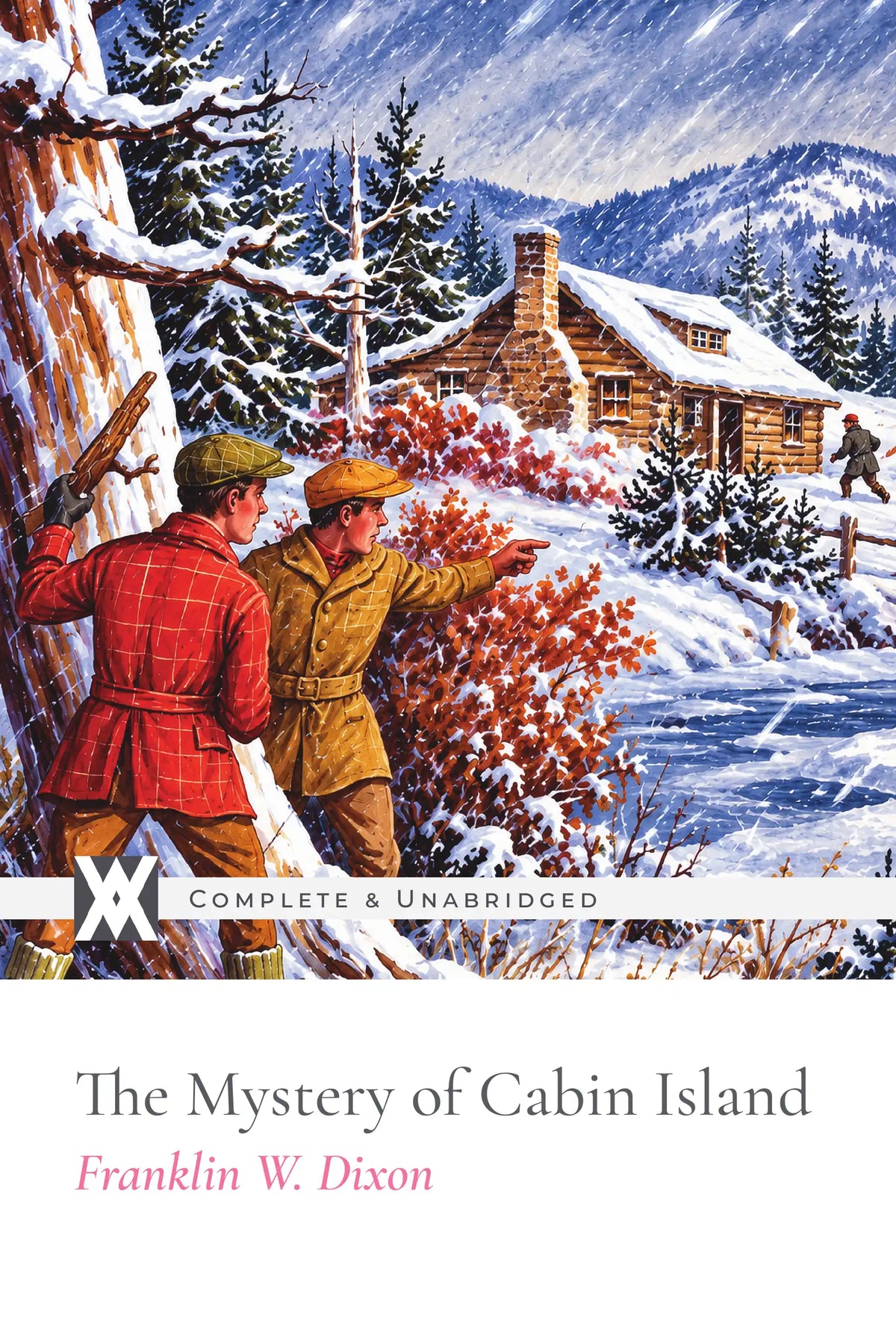 The Mystery of Cabin Island by Franklin W. Dixon — front cover