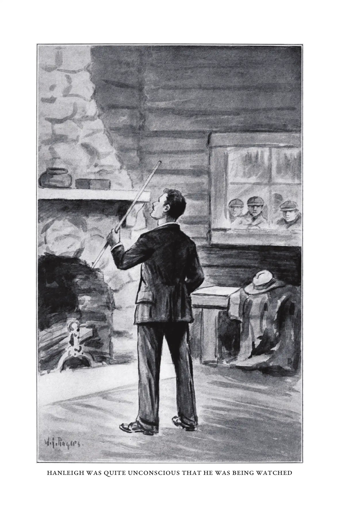 The Mystery of Cabin Island — frontispiece