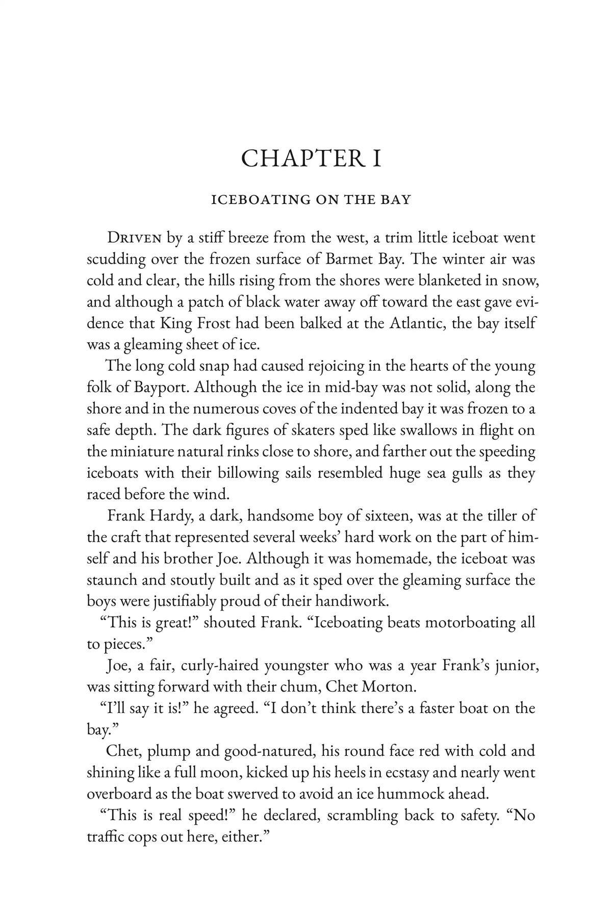 The Mystery of Cabin Island — story page 01