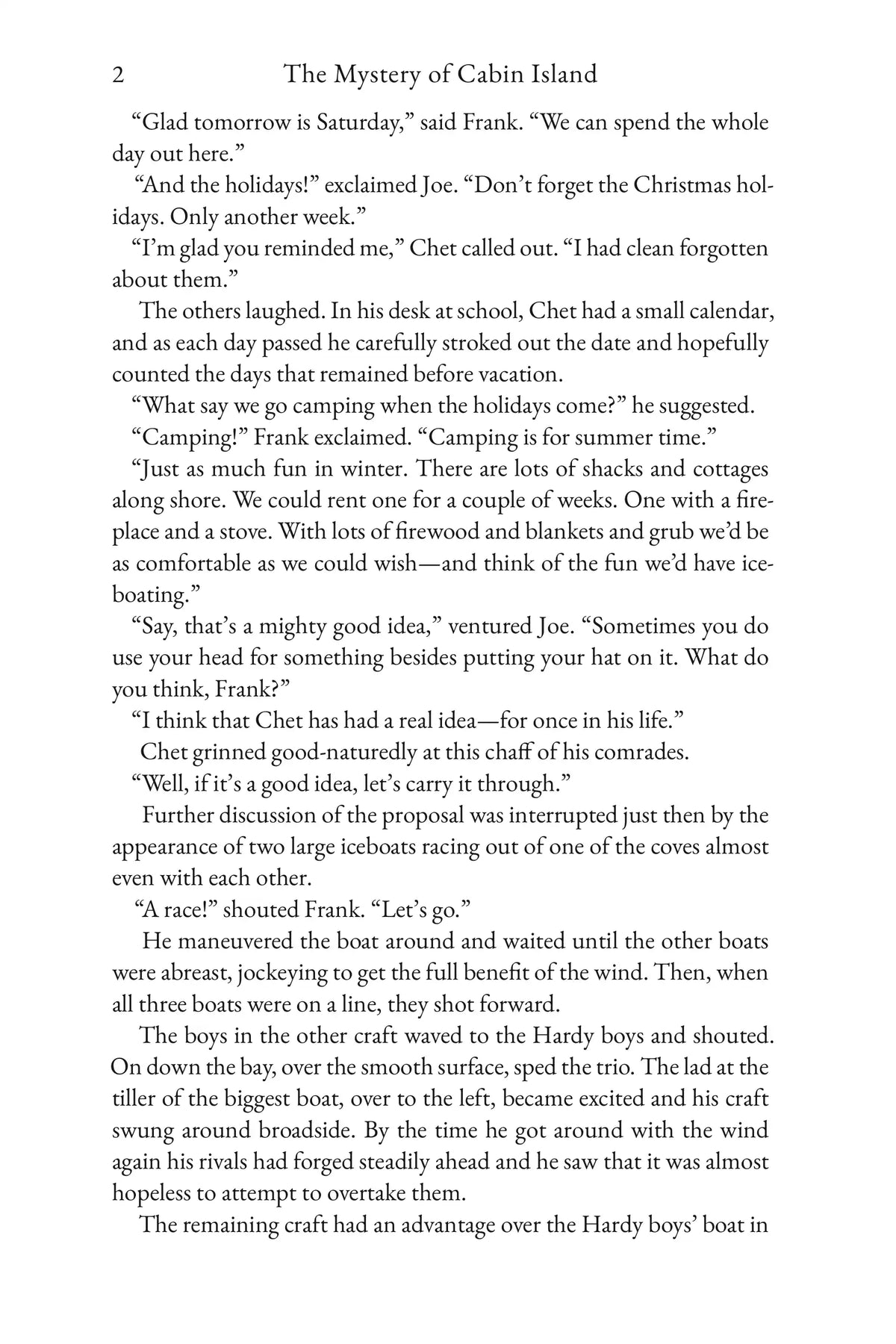 The Mystery of Cabin Island — story page 02
