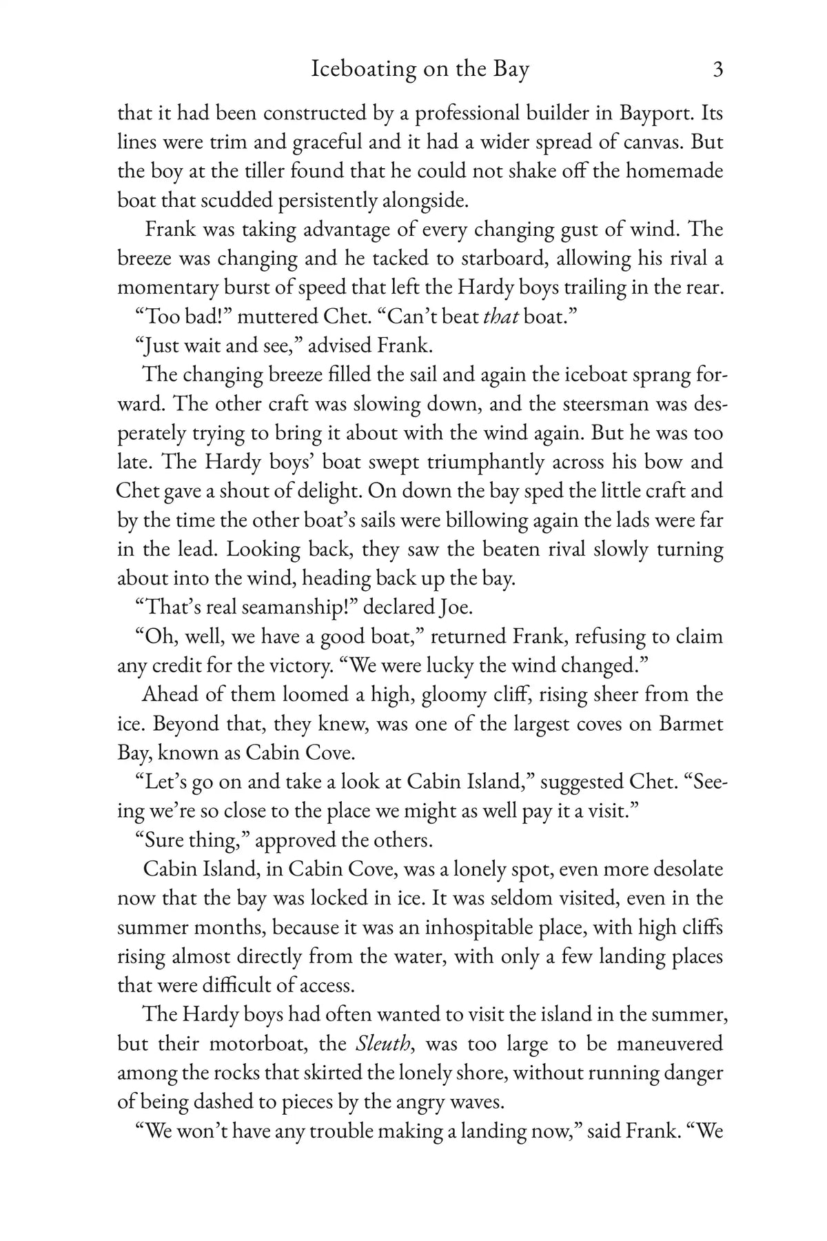 The Mystery of Cabin Island — story page 03