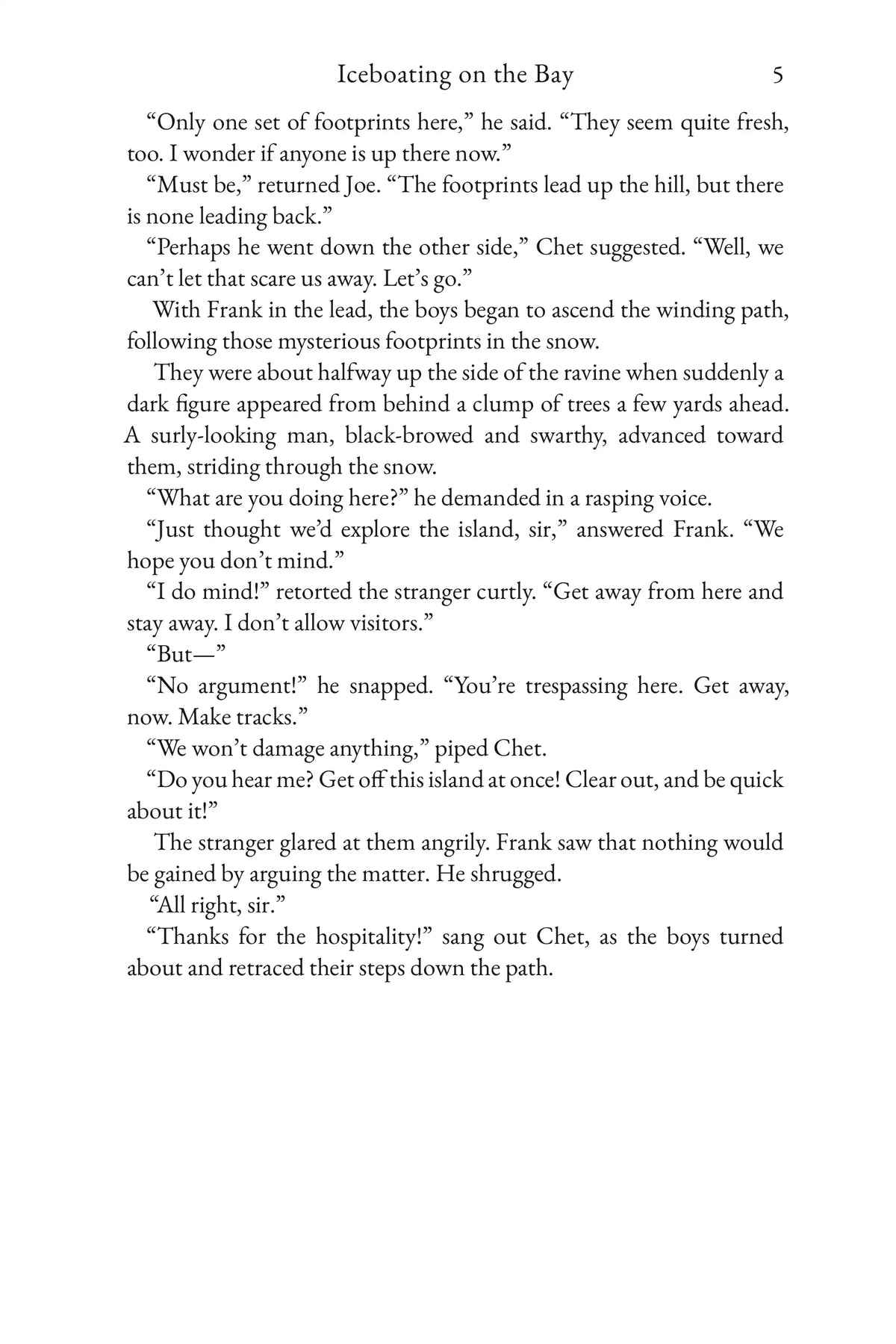 The Mystery of Cabin Island — story page 05
