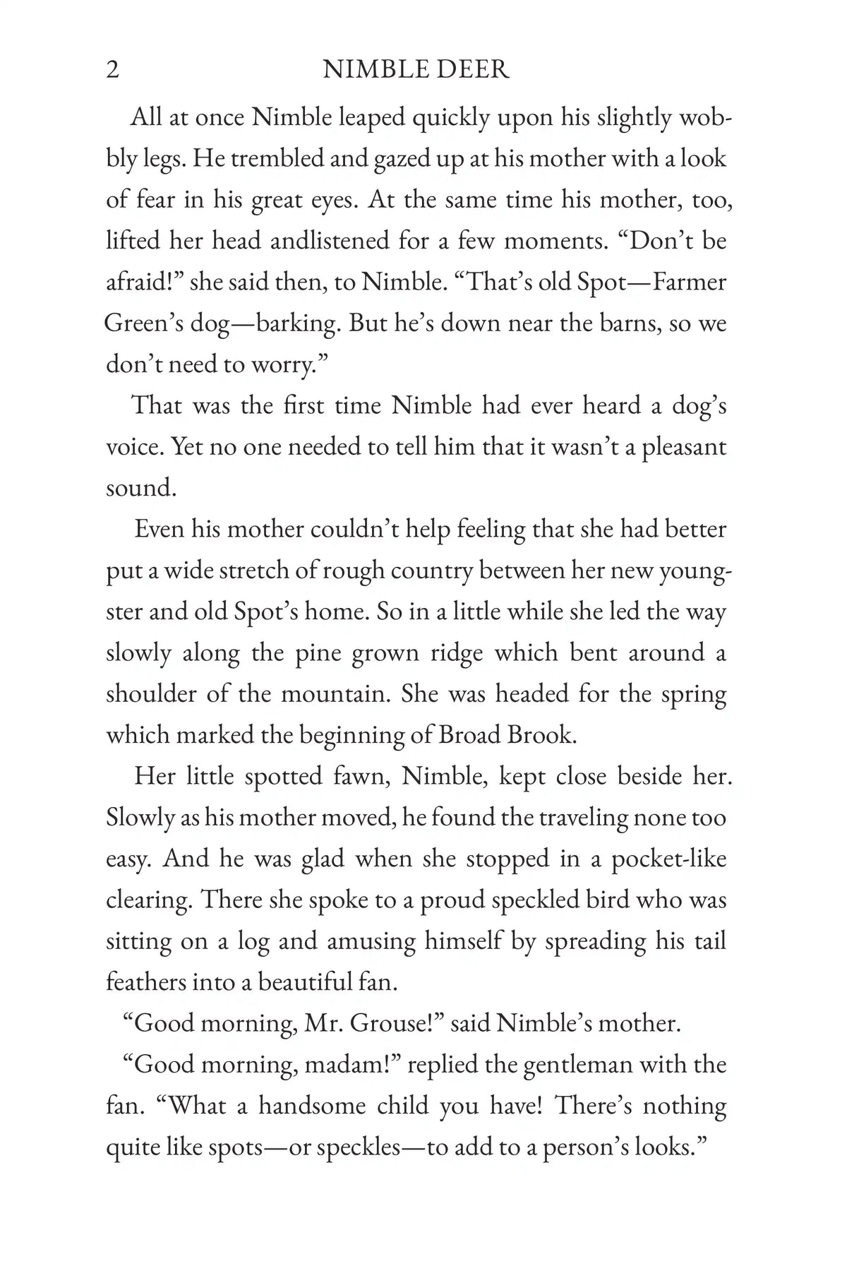 The Tale of Nimble Deer — story page 2