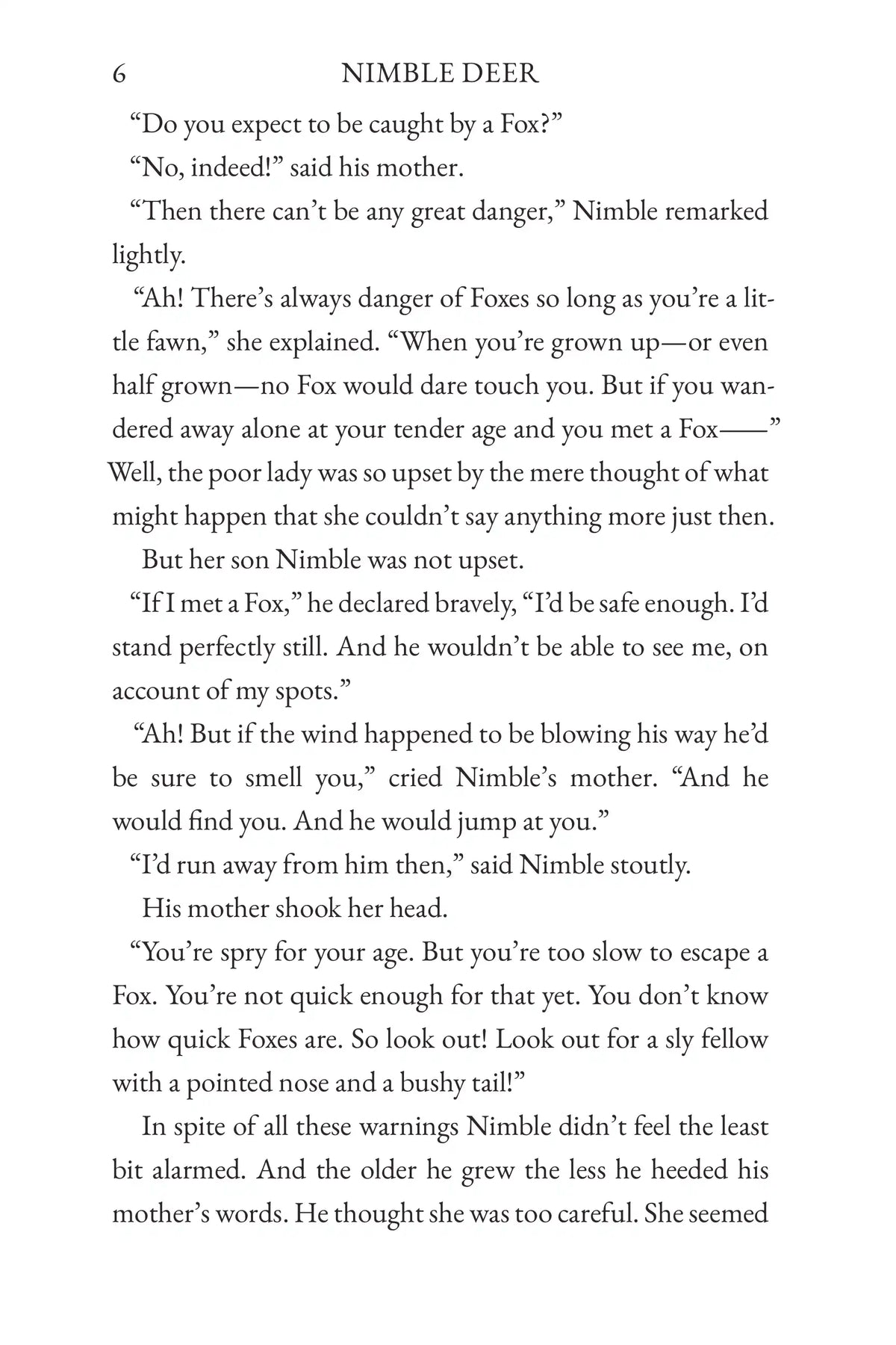 The Tale of Nimble Deer — story page 6