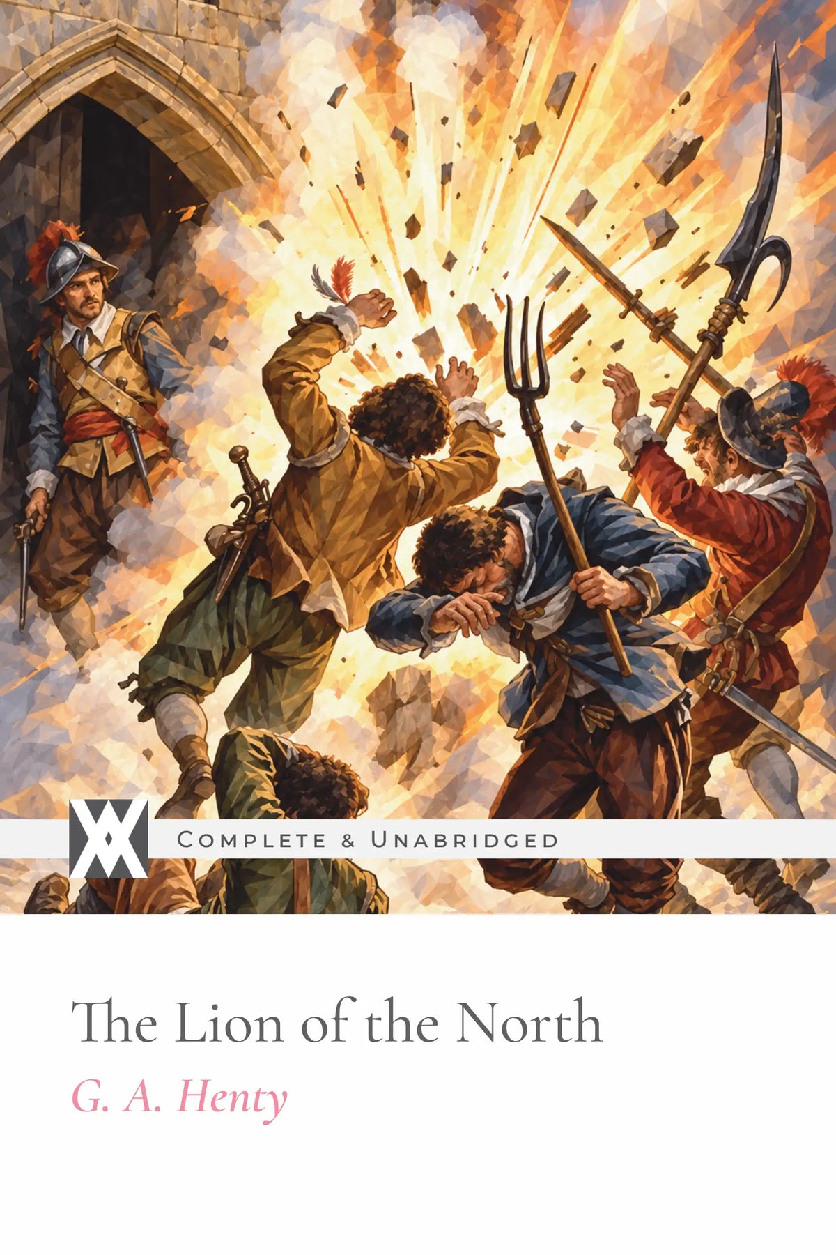 The Lion of the North by G. A. Henty — front cover