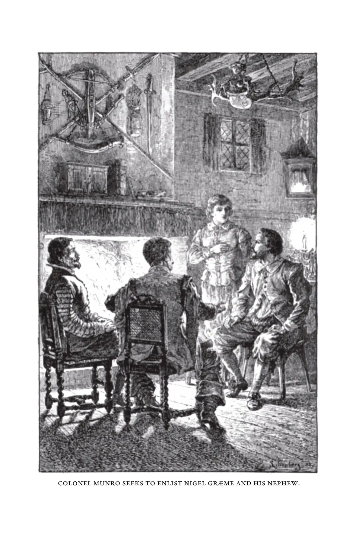 The Lion of the North — frontispiece