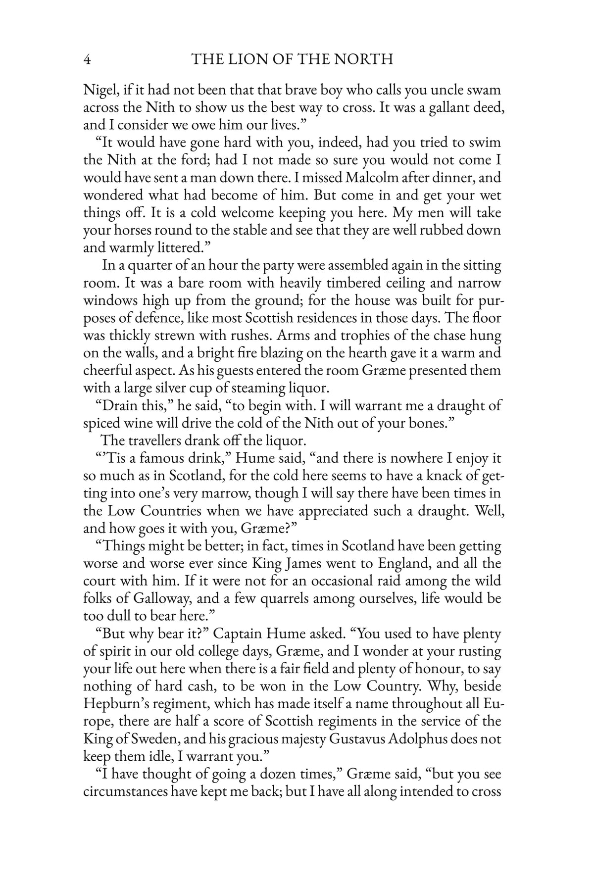 The Lion of the North — story page 4