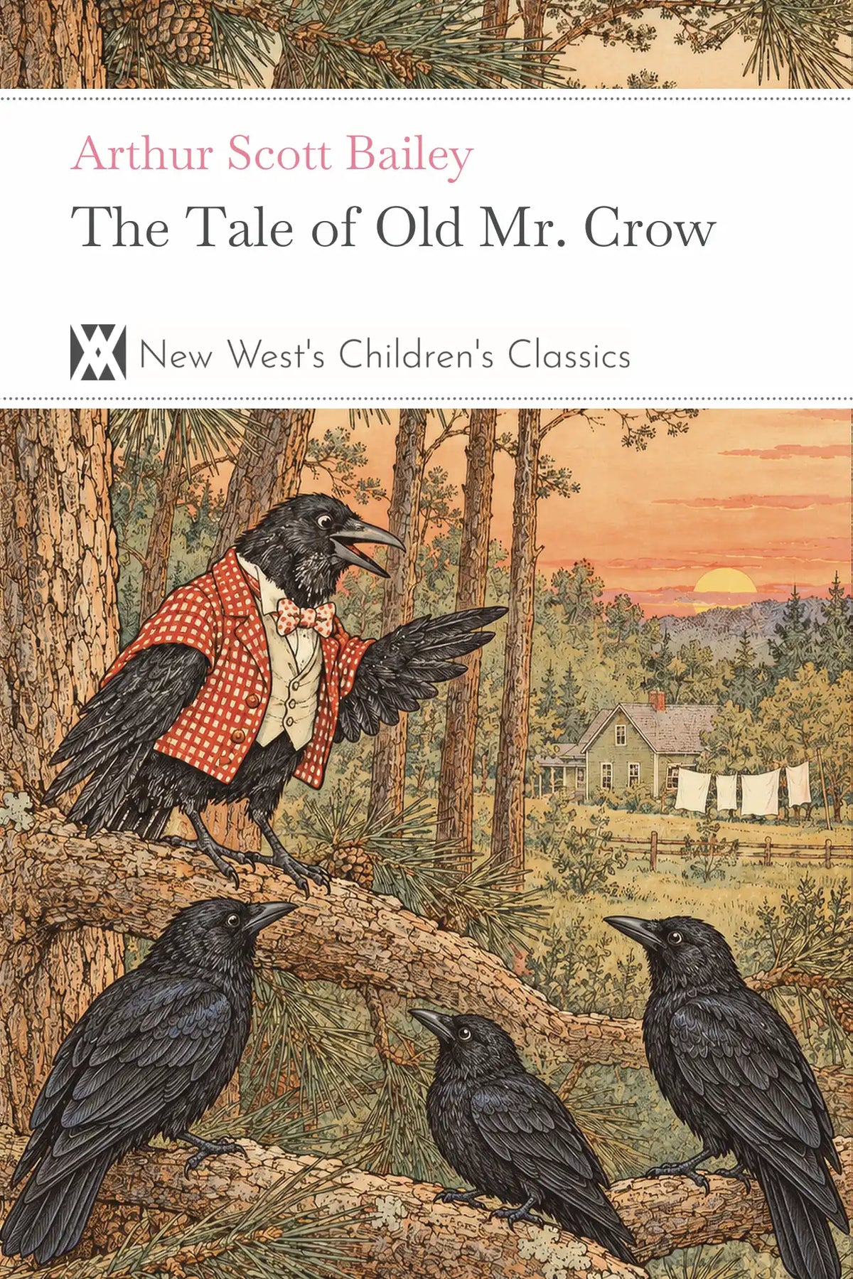 Front cover of The Tale of Old Mr. Crow by Arthur Scott Bailey