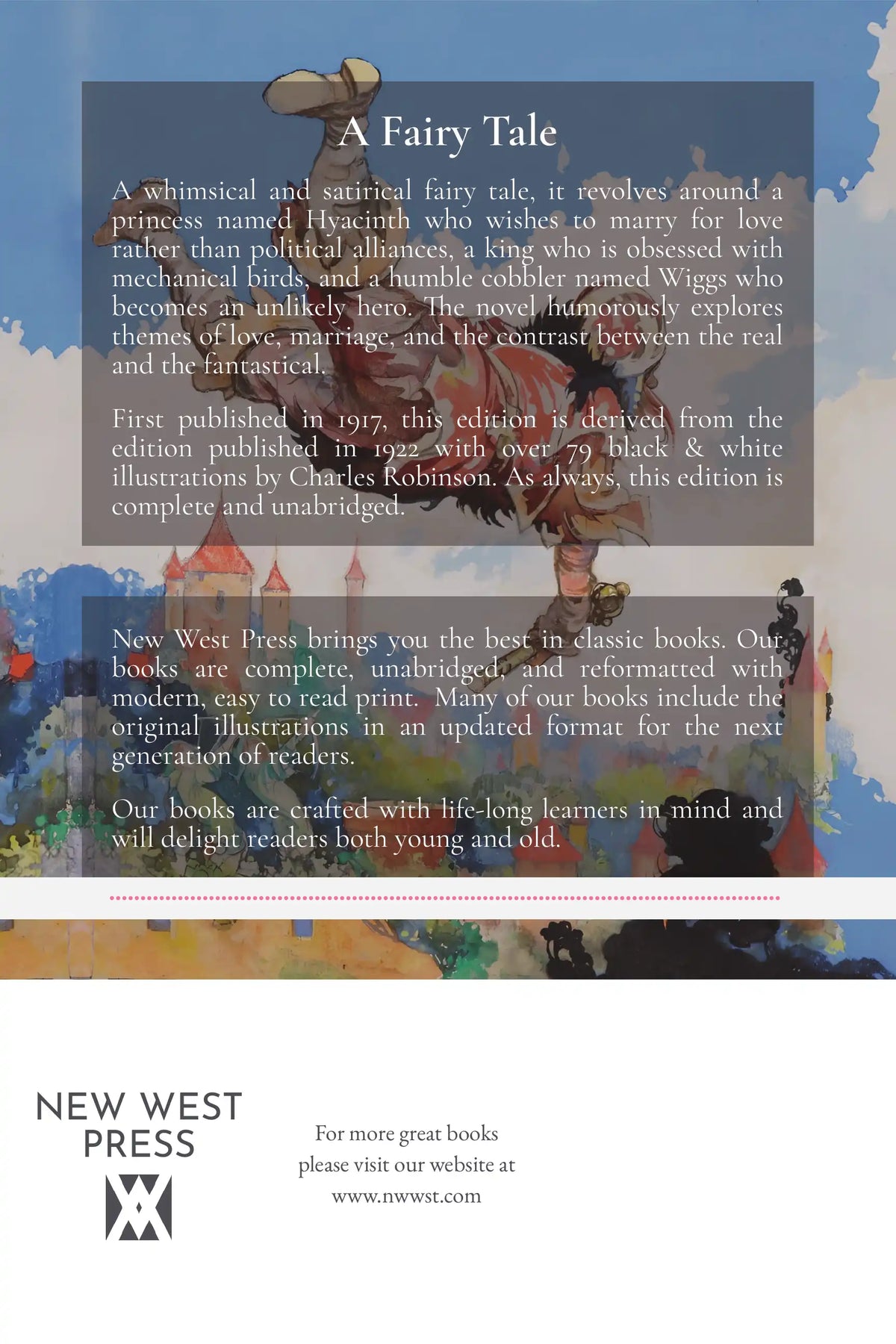 Once on a Time by A. A. Milne — Back cover