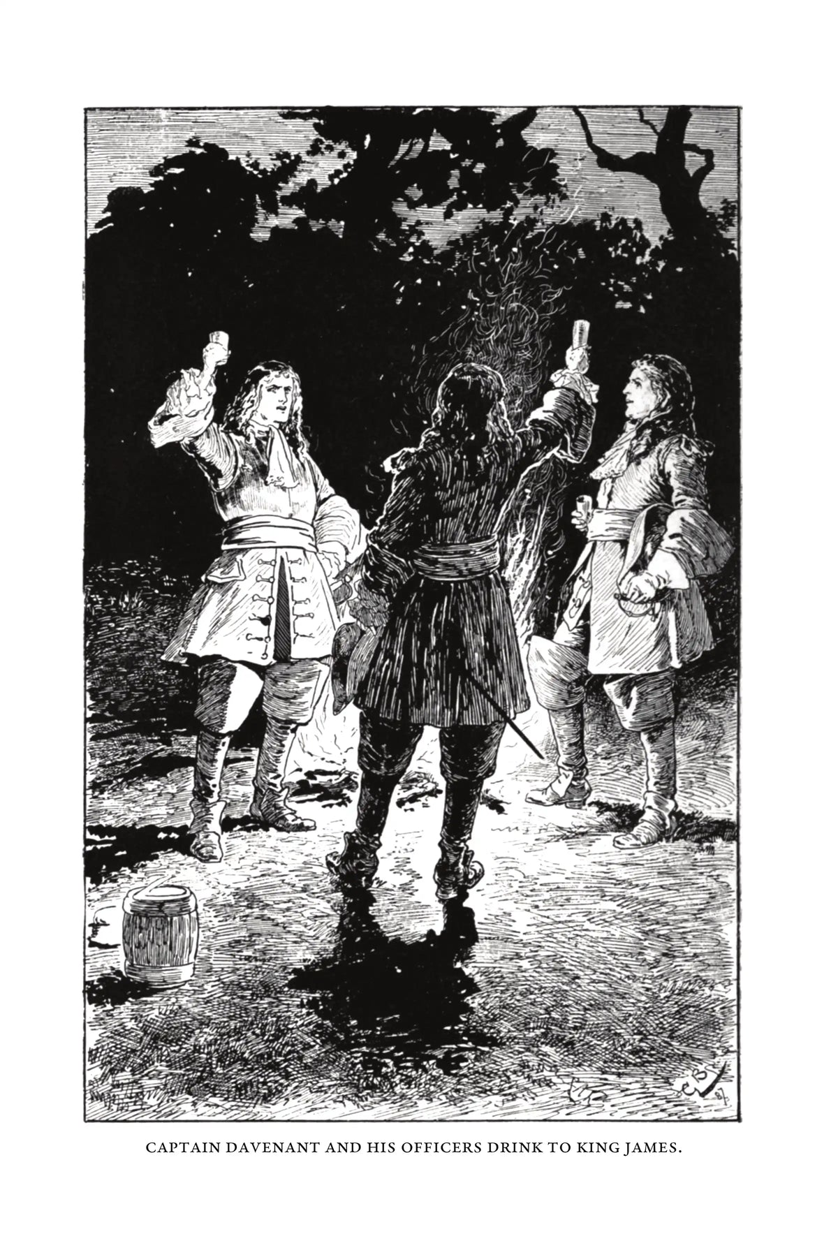 Orange and Green by G. A. Henty — frontispiece