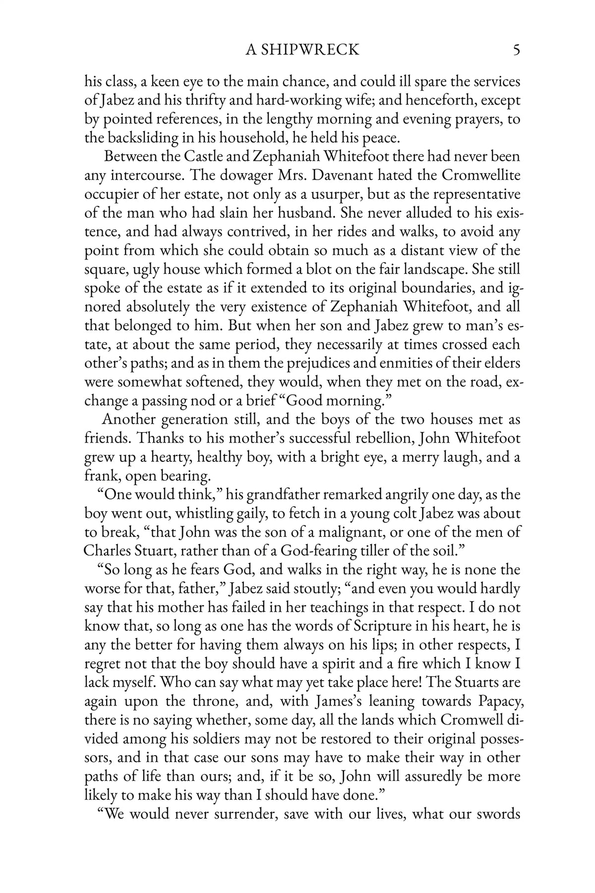 Orange and Green by G. A. Henty — story page 5