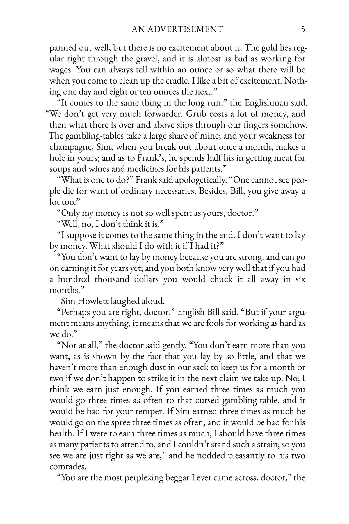 Redskin and Cowboy by G. A. Henty — story page 5