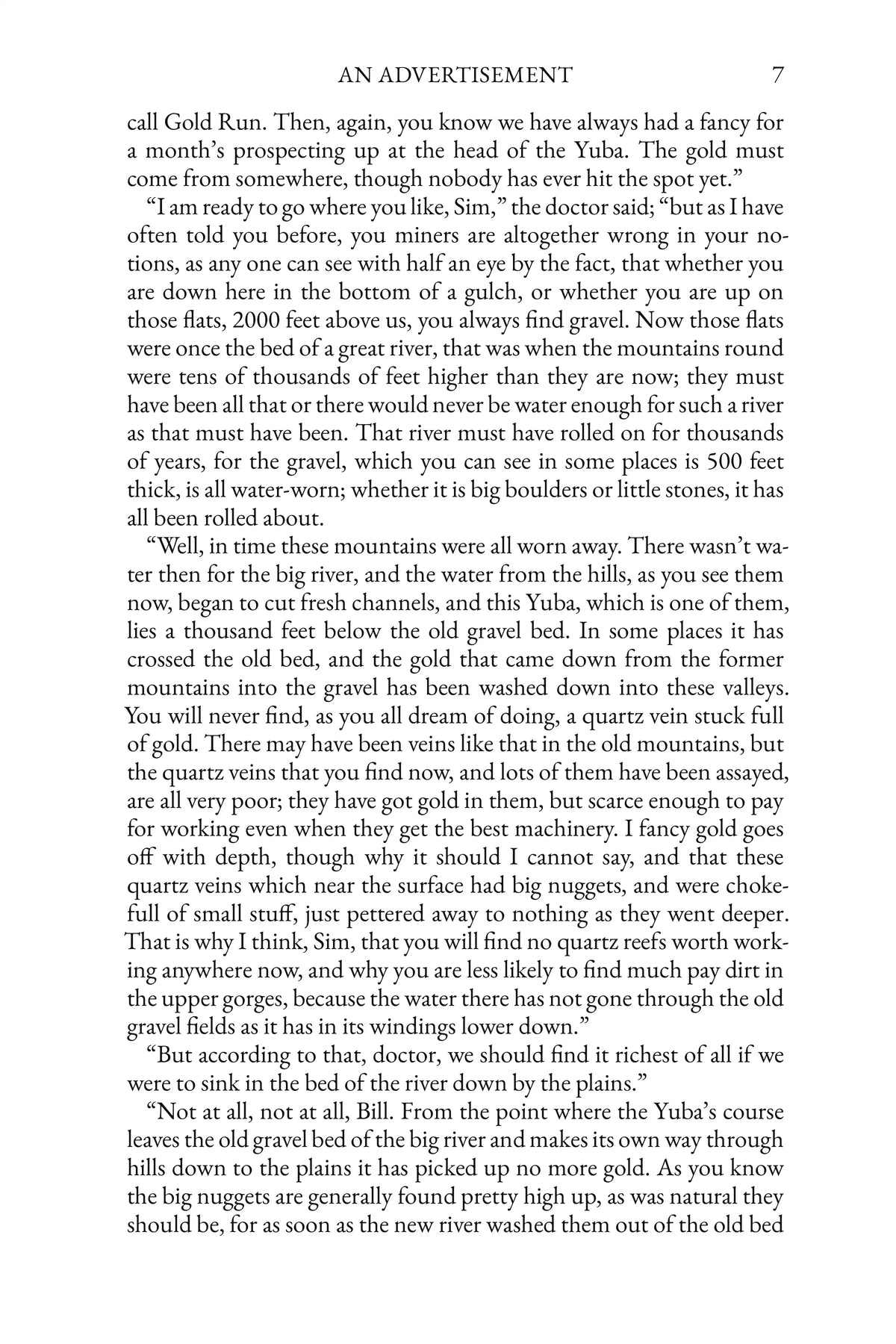 Redskin and Cowboy by G. A. Henty — story page 7