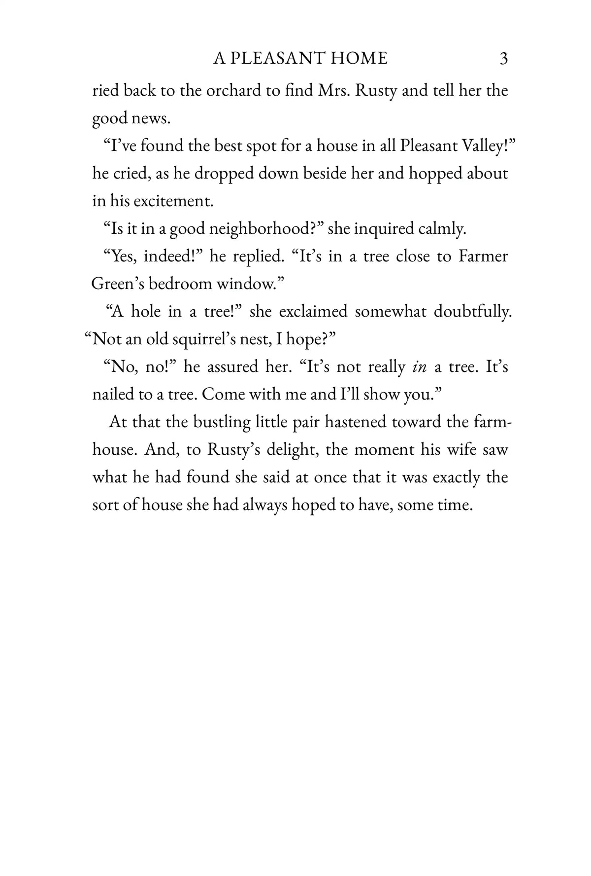 The Tale of Rusty Wren — story page 03