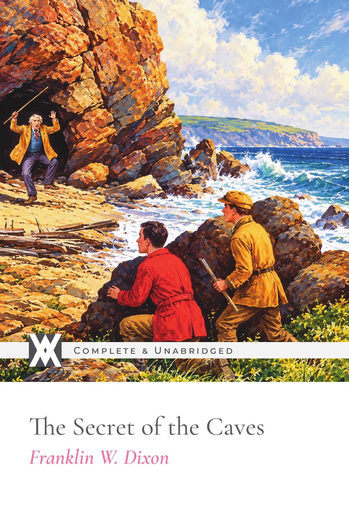 The Secret of the Caves by Franklin W. Dixon — front cover