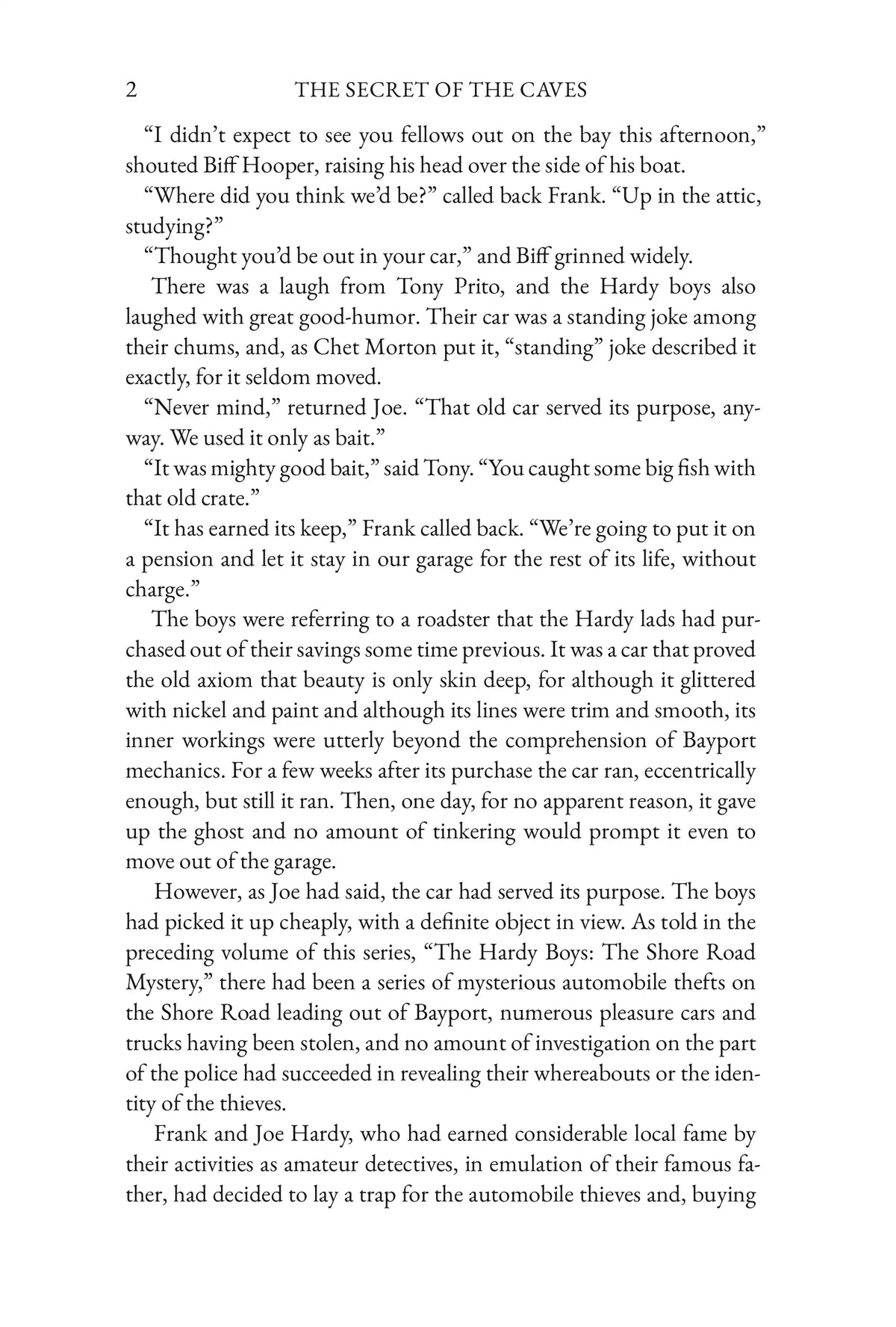 The Secret of the Caves — story page 02