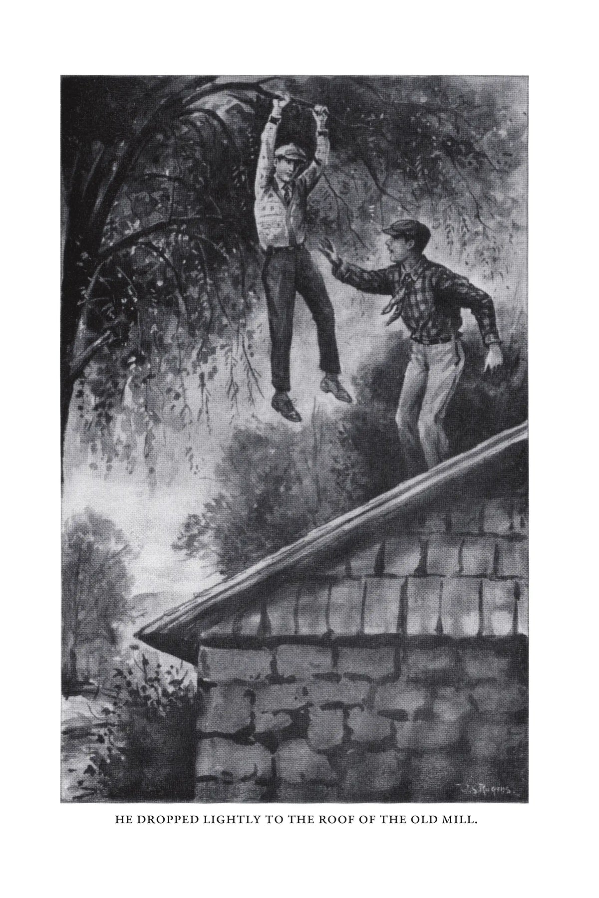 The Secret of the Old Mill — frontispiece