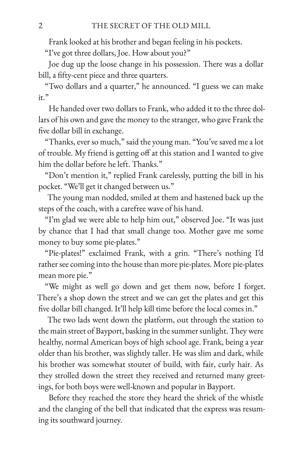 The Secret of the Old Mill — story page 02
