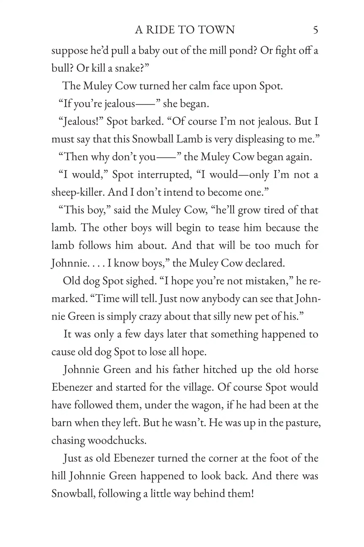 The Tale of Snowball Lamb — story page 5