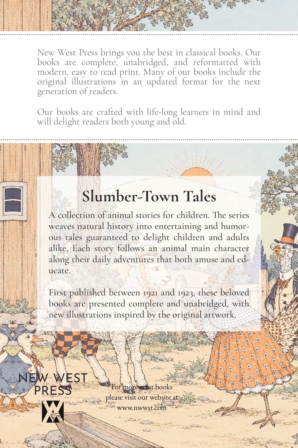 The Tale of Snowball Lamb — back cover
