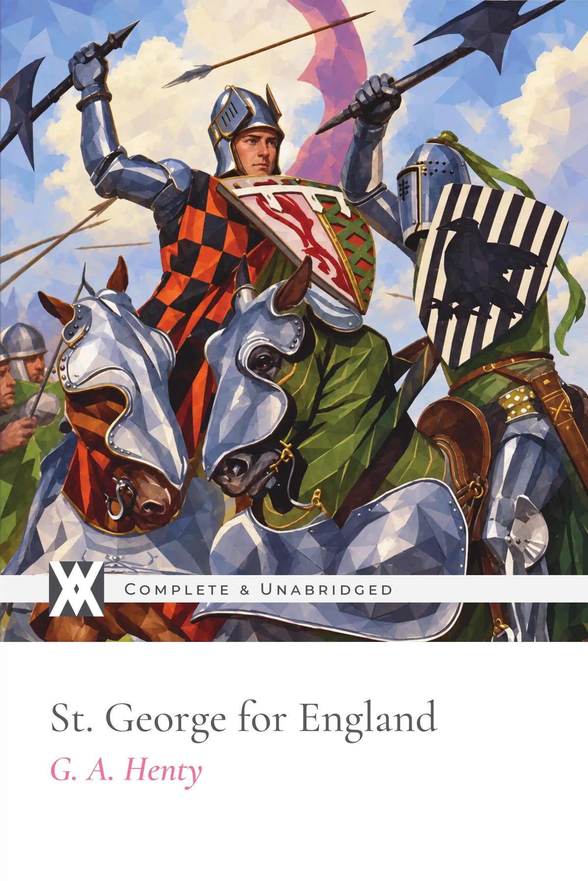 St. George for England by G. A. Henty — front cover