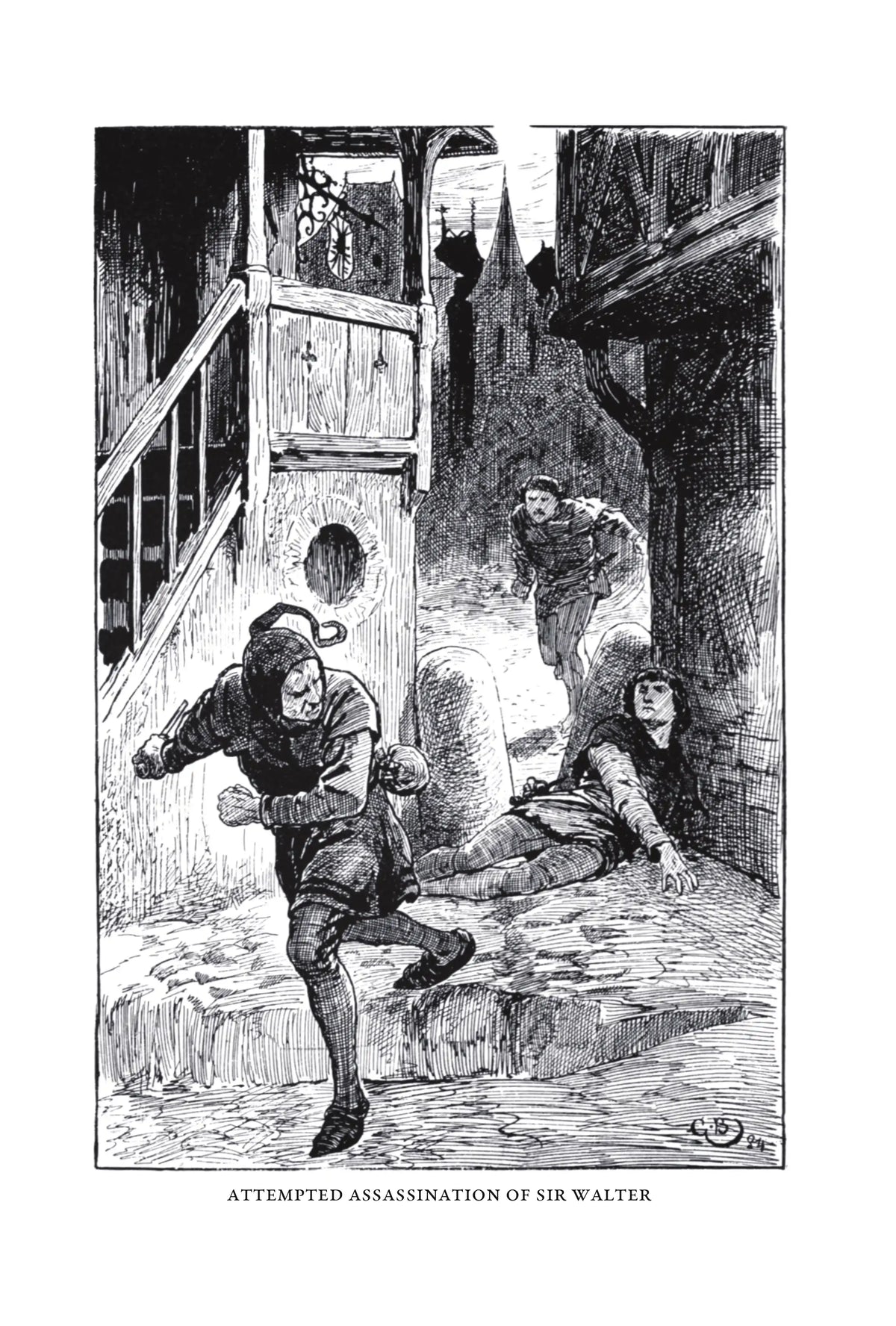 St. George for England by G. A. Henty — frontispiece