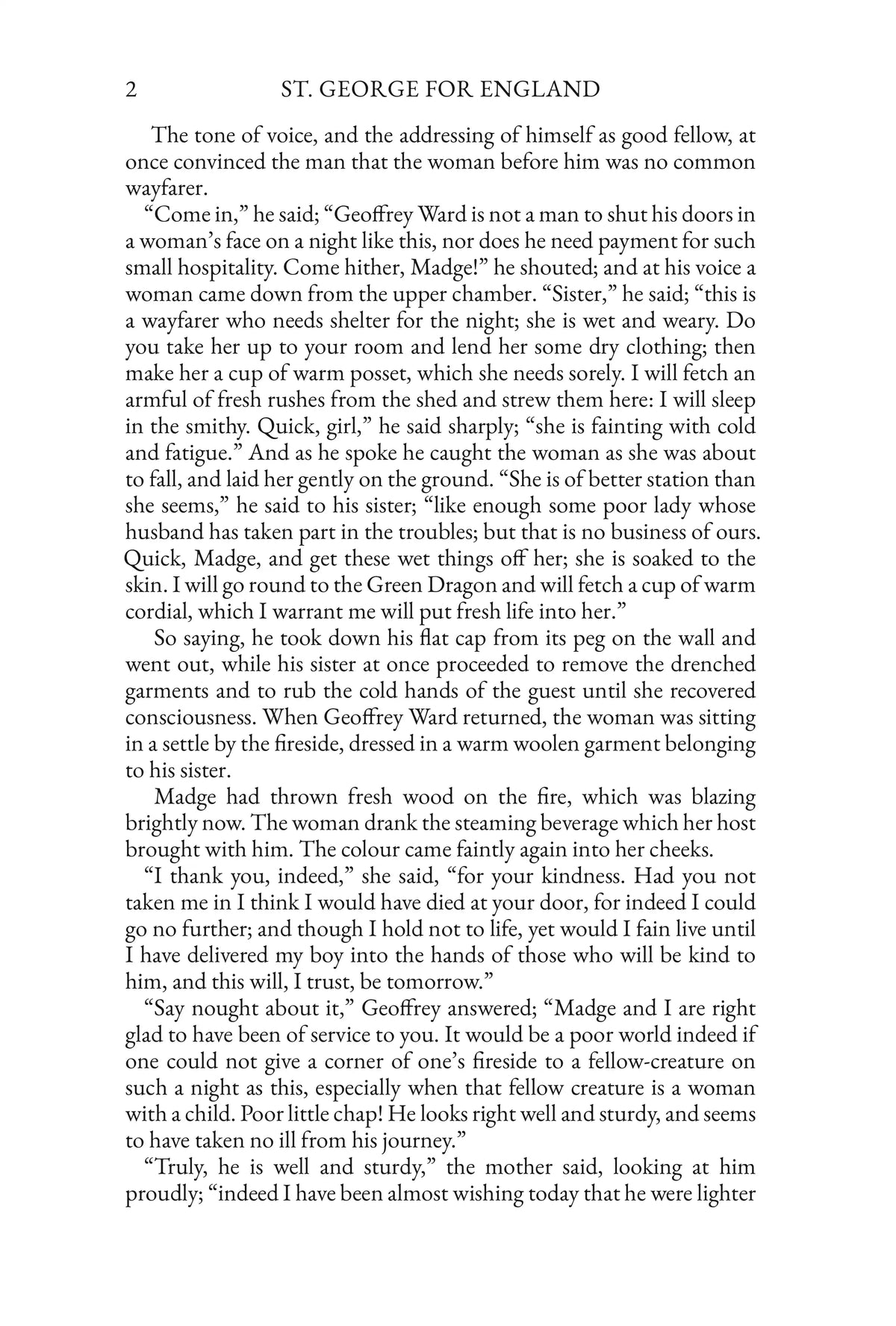 St. George for England by G. A. Henty — story page 2