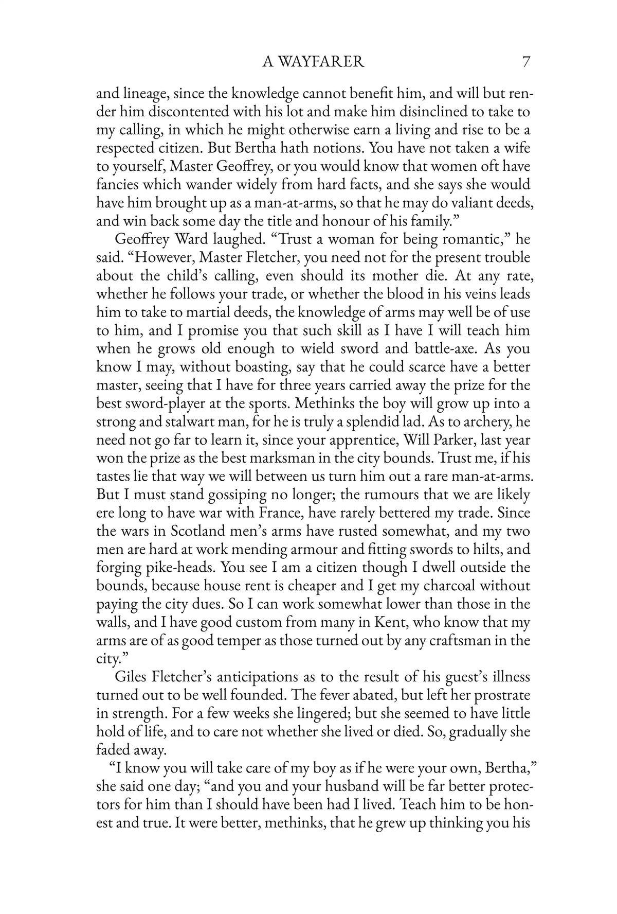 St. George for England by G. A. Henty — story page 7