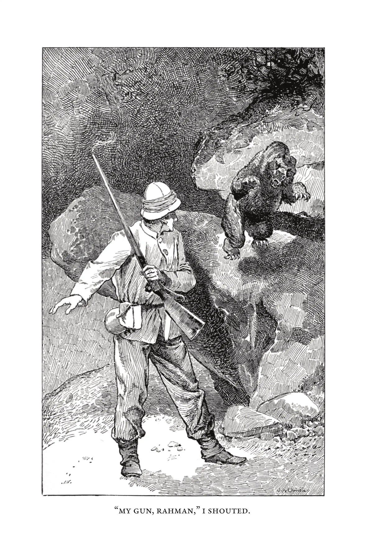 Tales of Daring and Danger by G. A. Henty — frontispiece