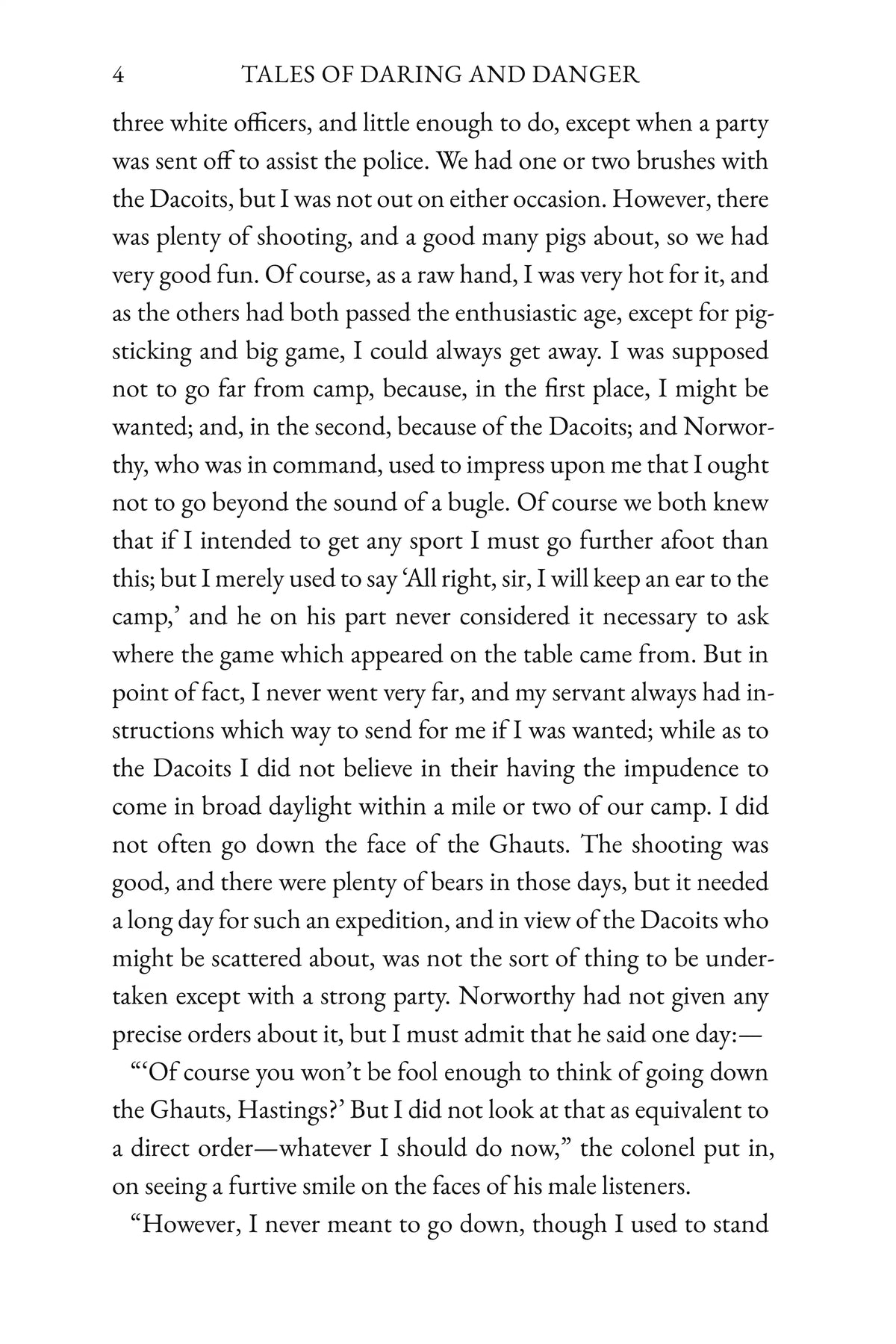 Tales of Daring and Danger by G. A. Henty — story page 4