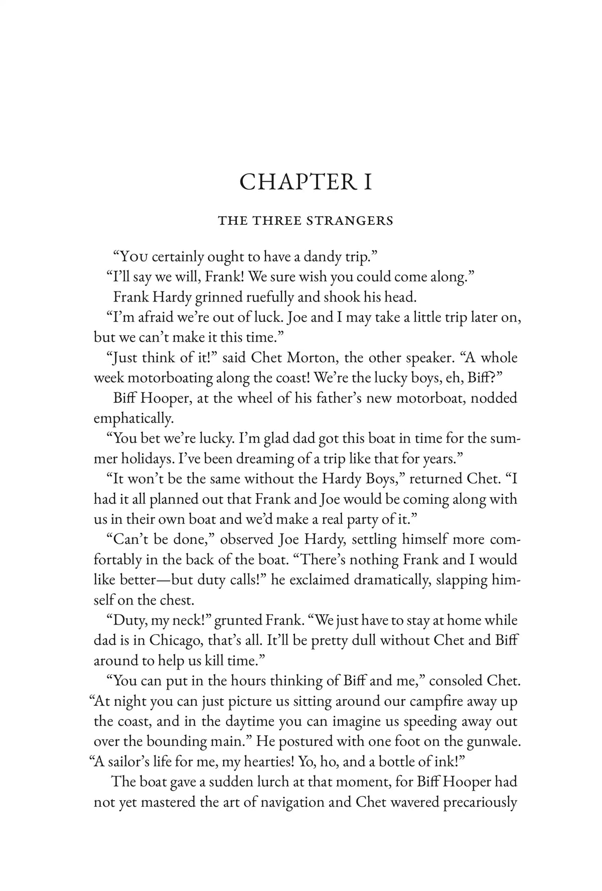 The Missing Chums — story page 01