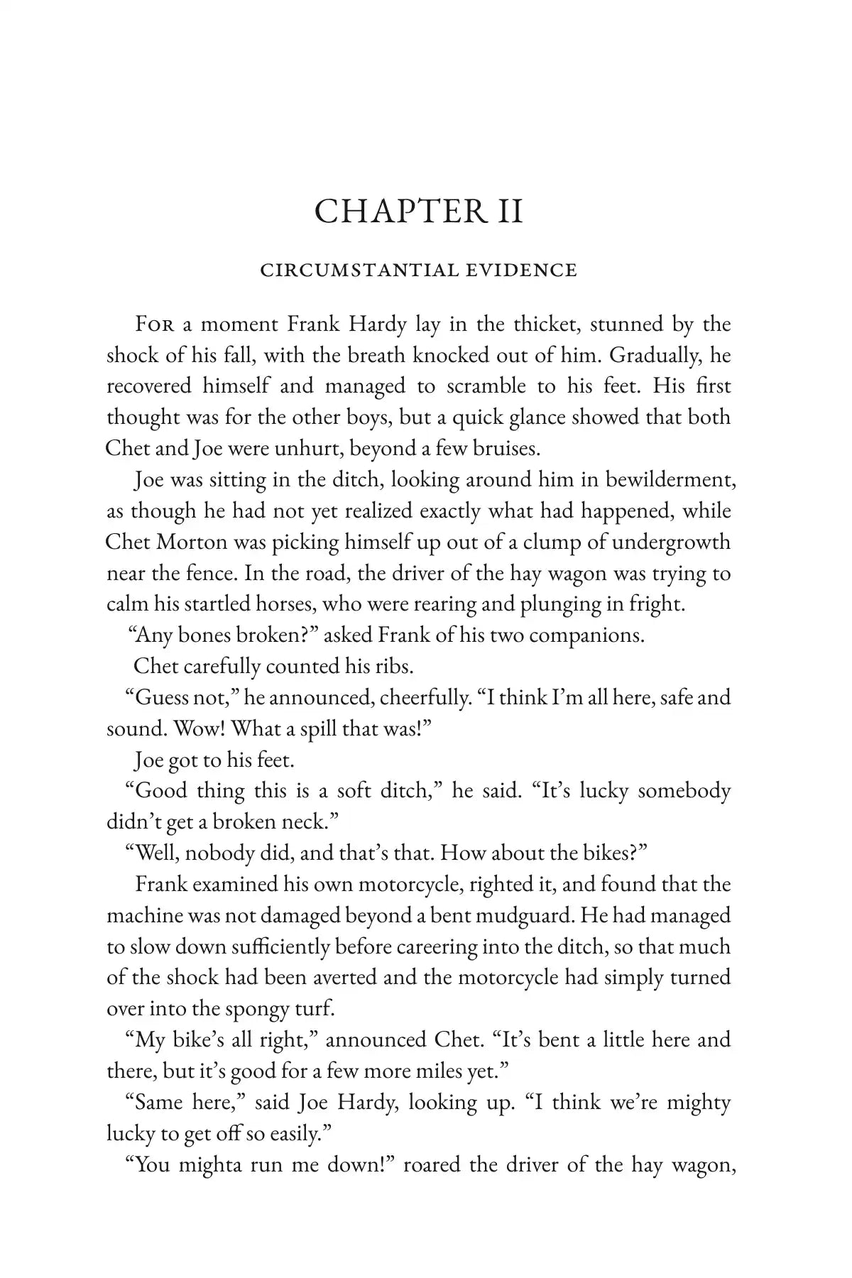 The Shore Road Mystery — story page 6