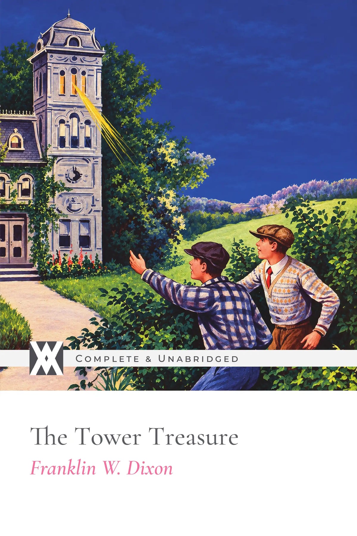 The Tower Treasure by Franklin W. Dixon — front cover