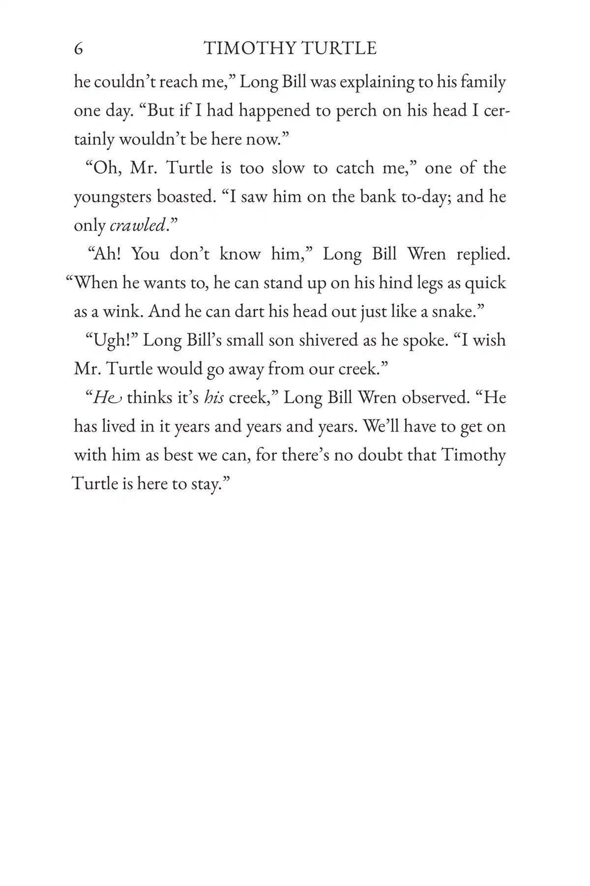 The Tale of Timothy Turtle — story page 6